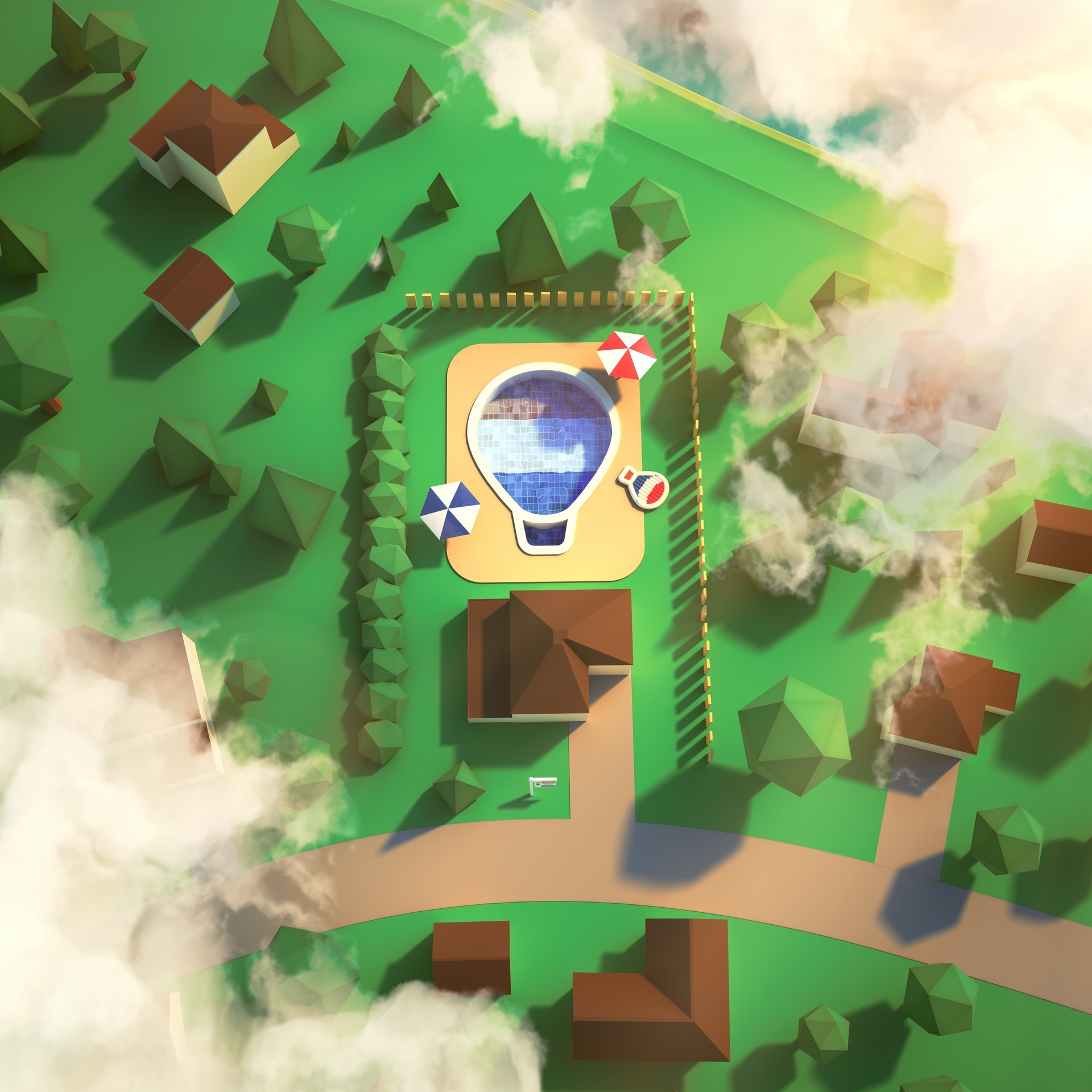 ArtStation - RE/MAX Swimming Pool