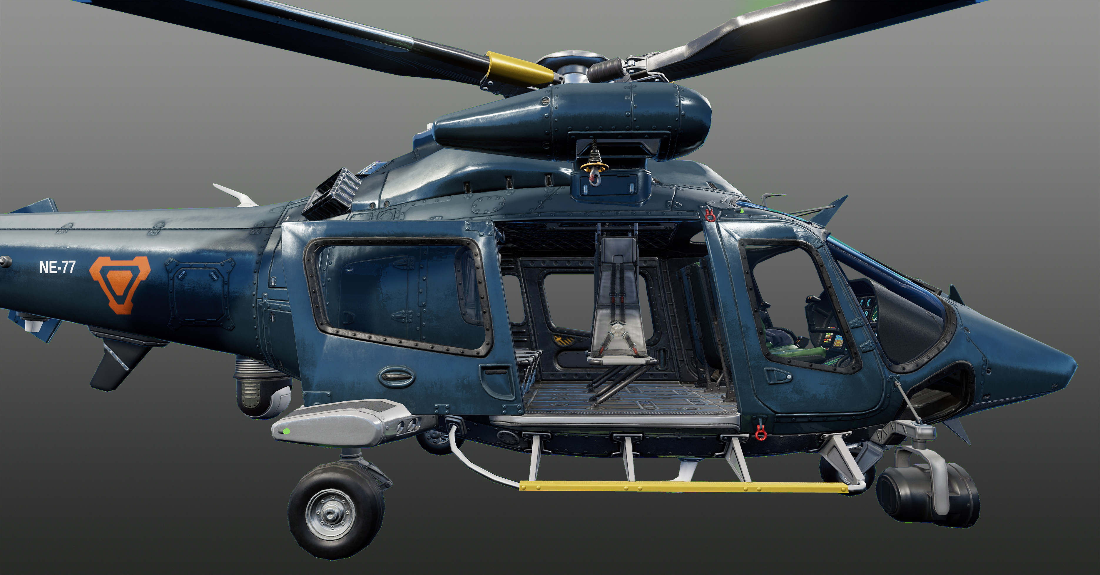 Desmond Walsh Jurassic World Evolution Acu Helicopter 