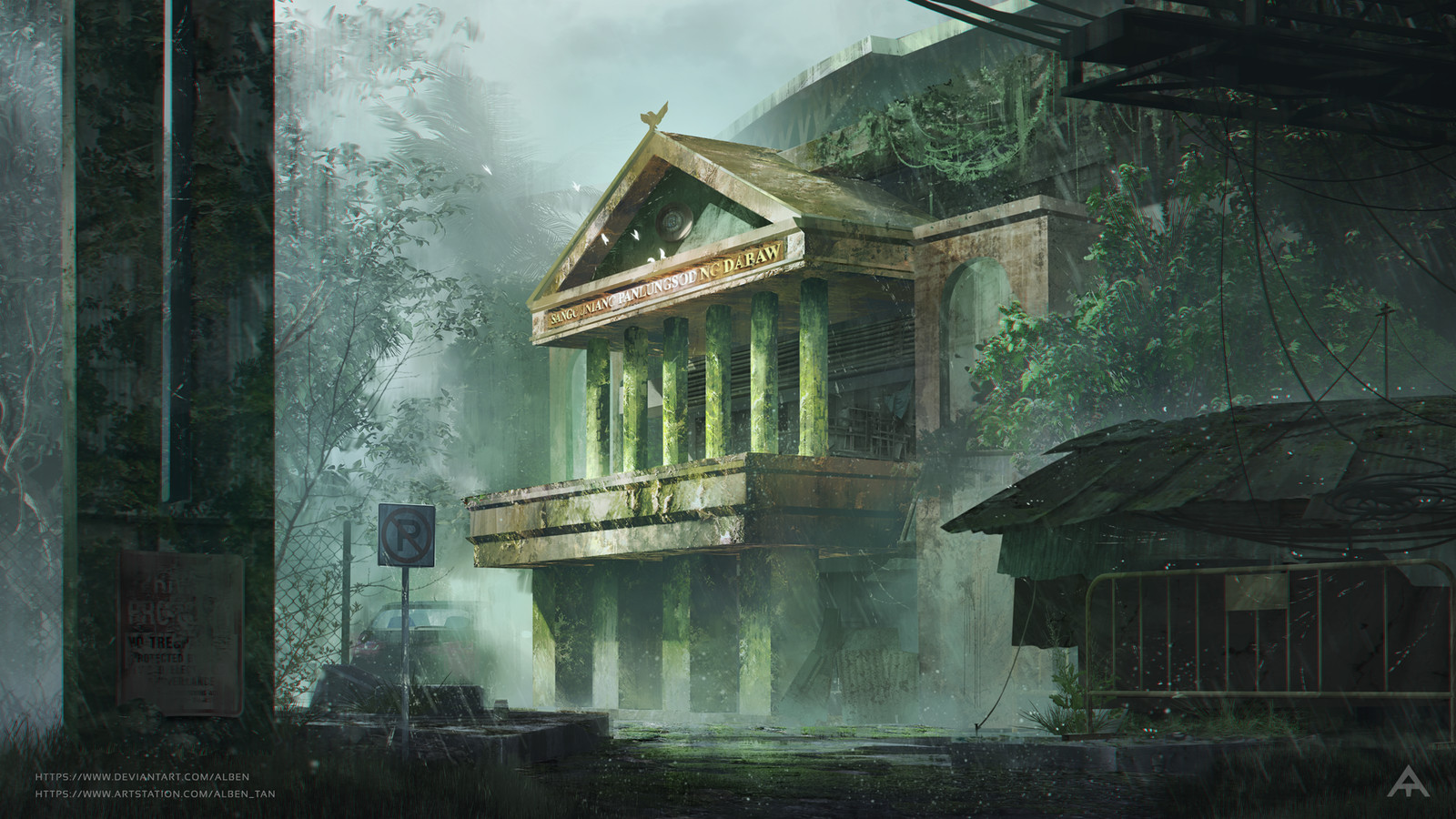 Abandoned Sanggunian - Concept Art 