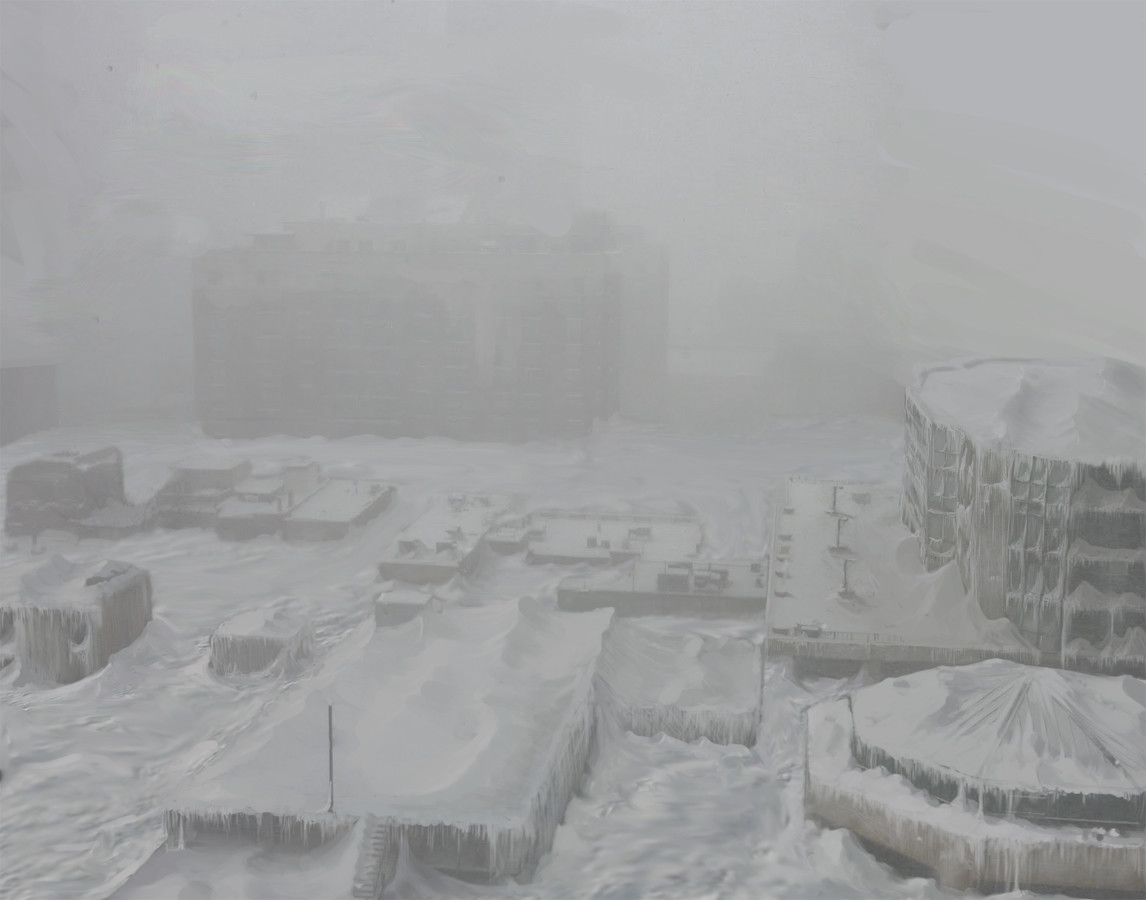 D dK  Frozen City