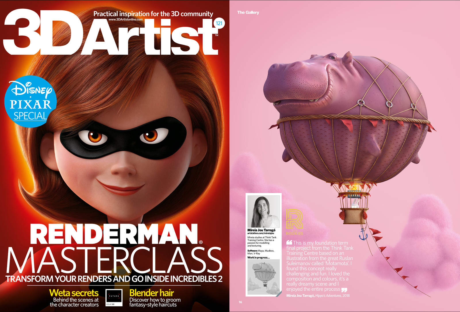 Featured in 3D Artist