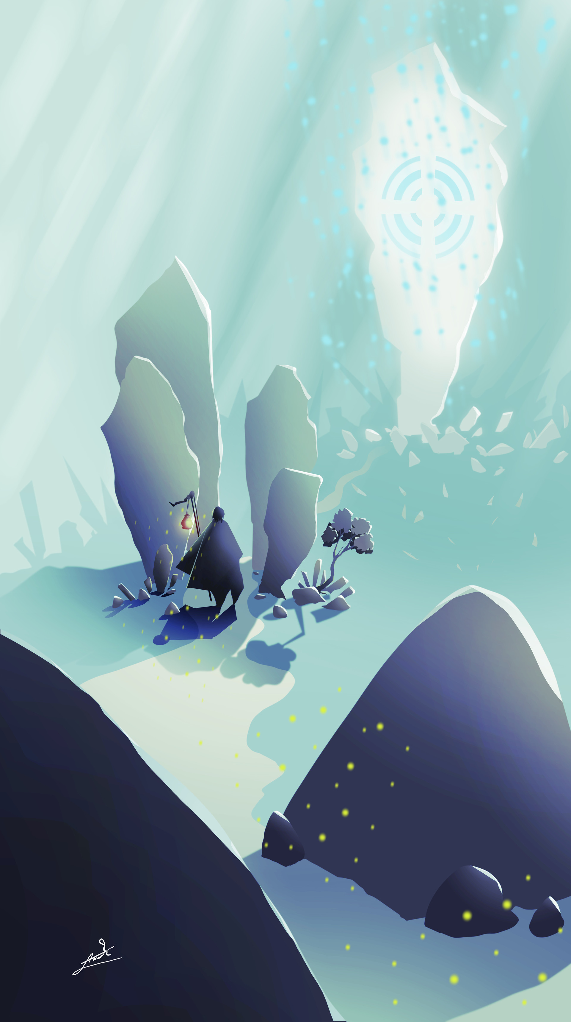 Artstation Time Lapse Digital Painting Landscape Concept Art Lumesh Konde