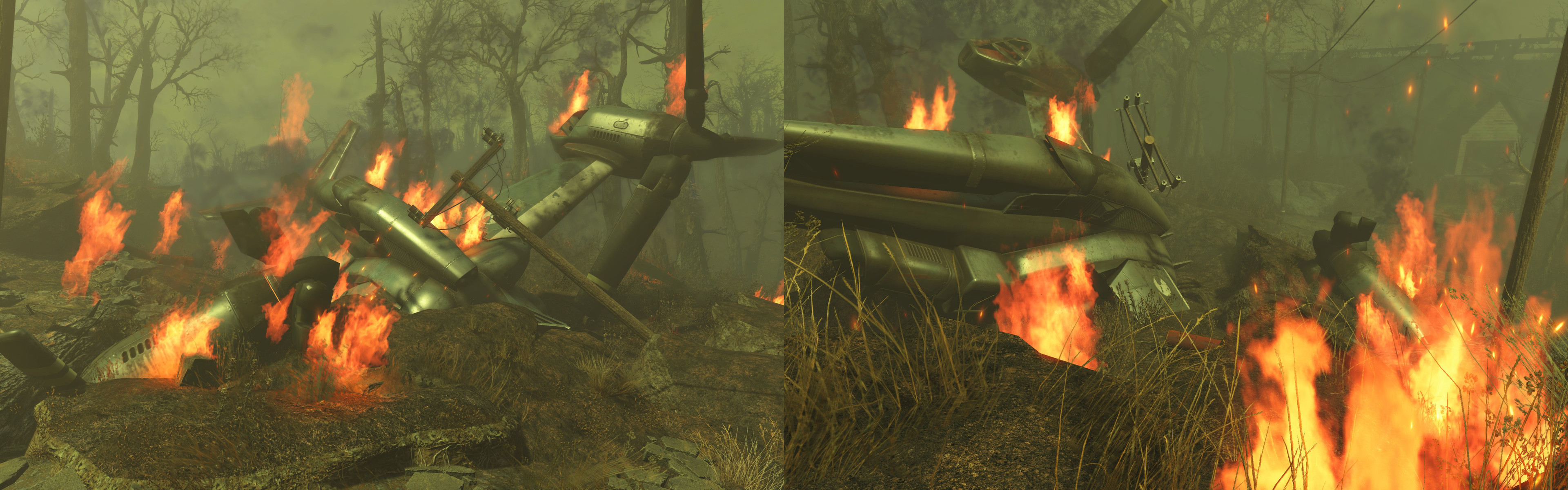 Crash site.