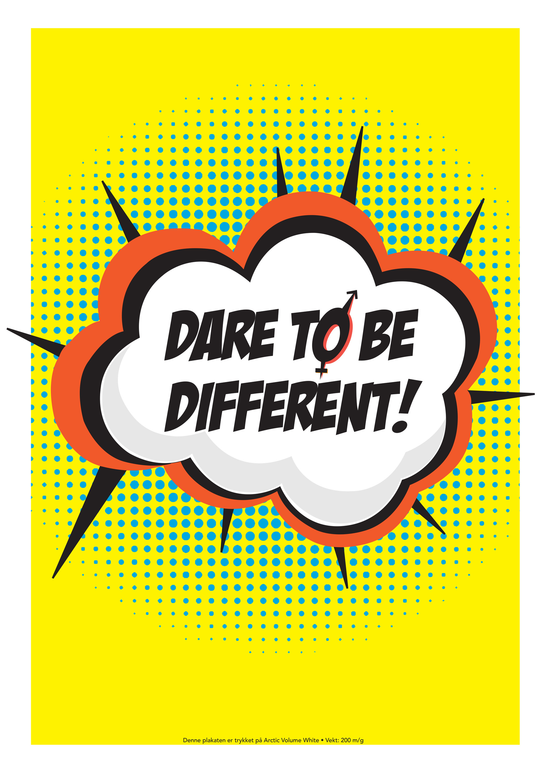 Artstation Art Posters Dare To Be Different Campaign Norway Hege Lianne Williams