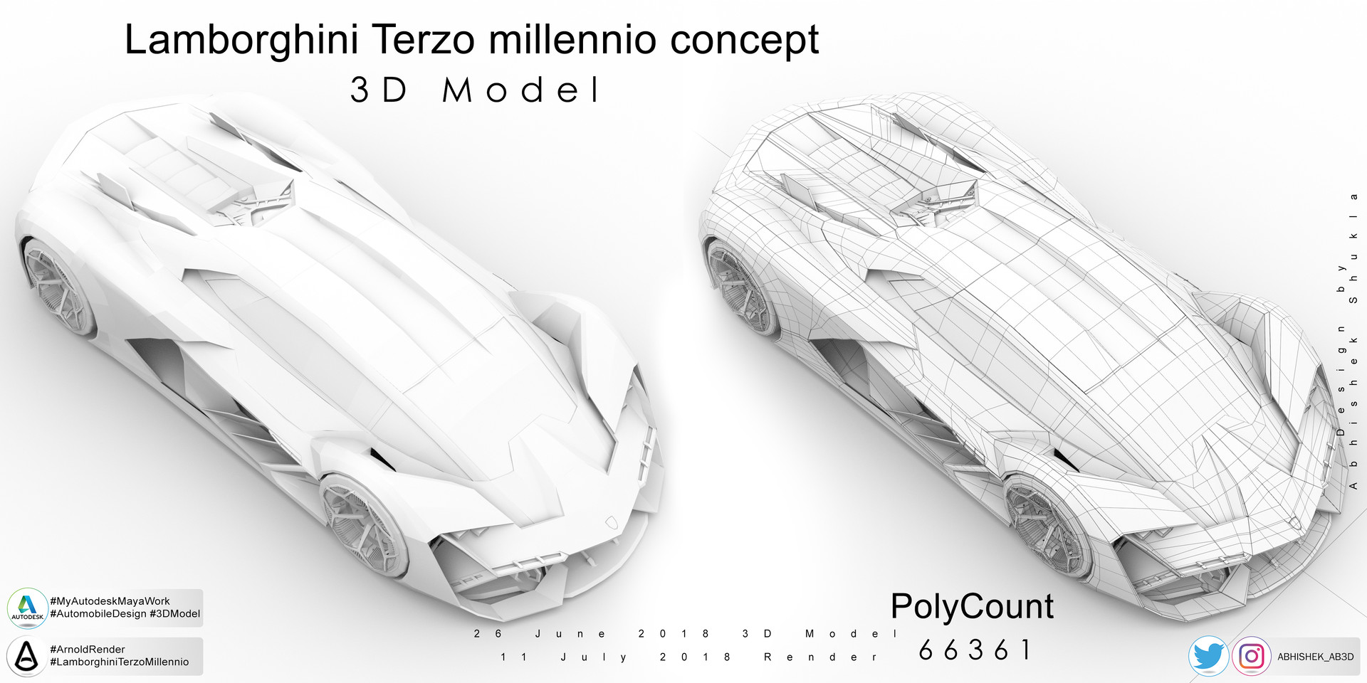 Lamborghini Terzo Millennio designs, themes, templates and