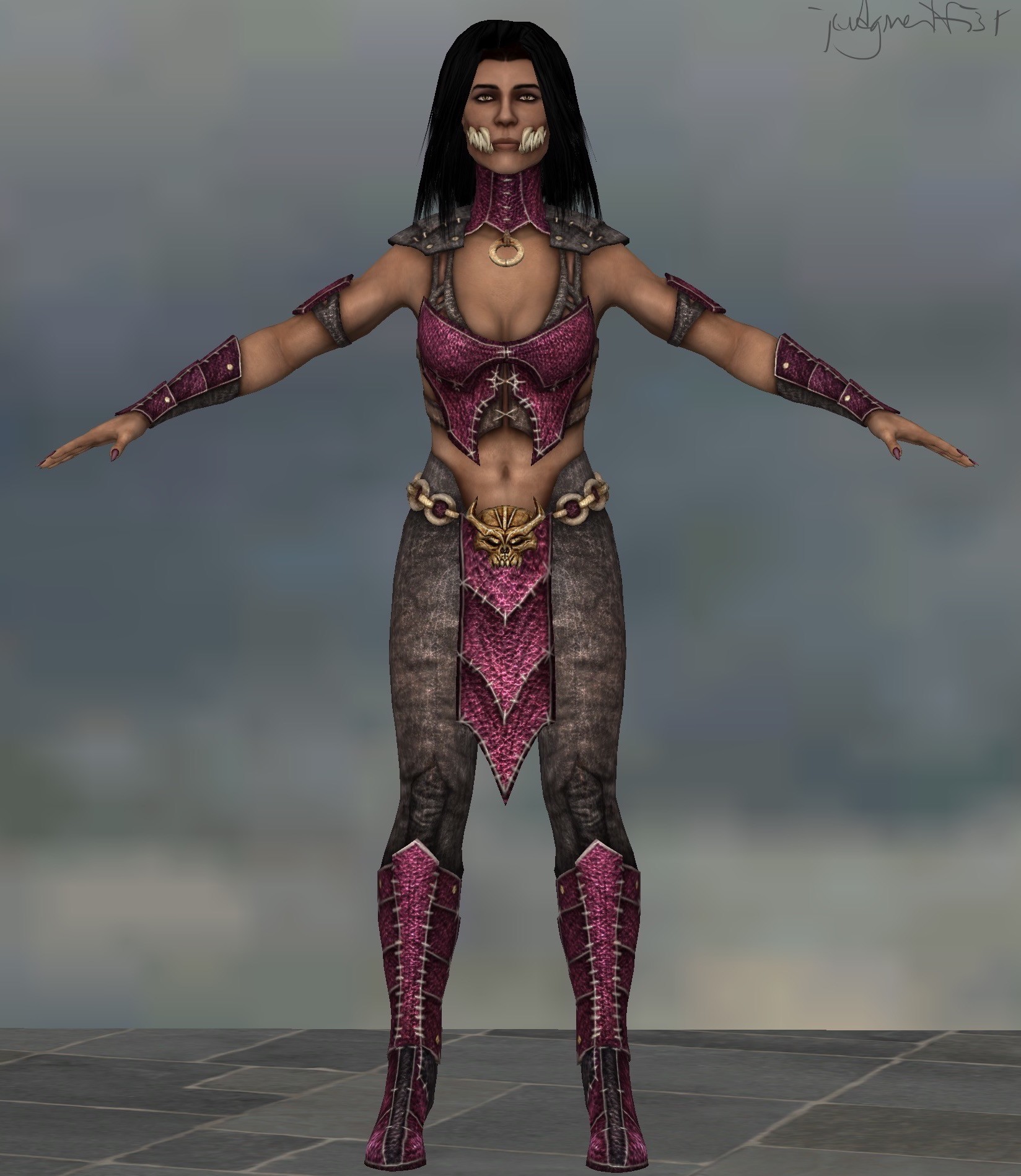 Artstation Repainted Mileena Mkx Jf Ee