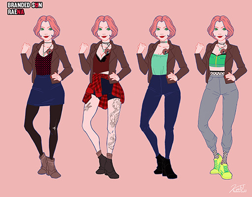 Raena Outfit Concepts