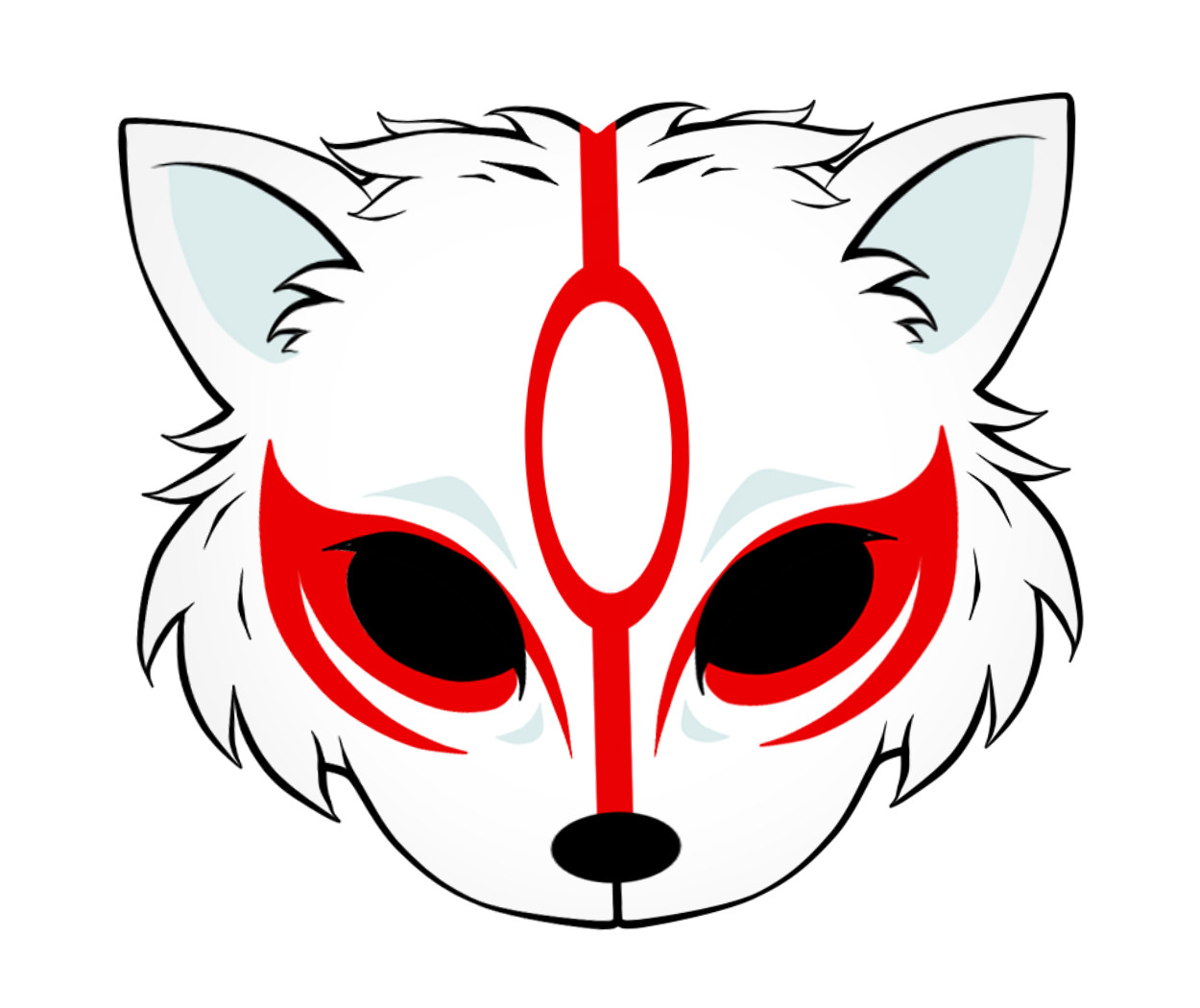 Skylar Yozora - Amaterasu Mask Design
