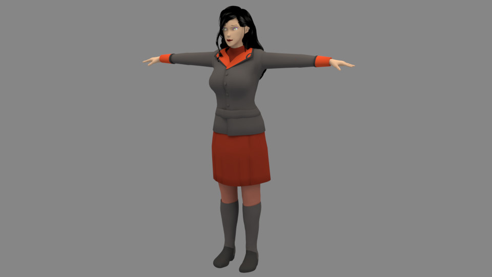 Asami Sato - Casual Outfit