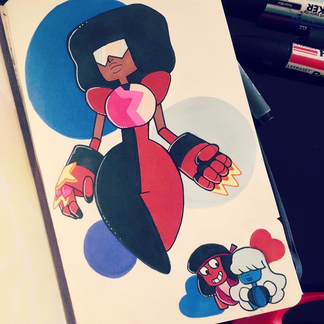 Martina Fischetti Steven Universe Garnet Fanart Visualizza altre idee su steven universe, steven universe fanart, disegno vita. steven universe garnet fanart