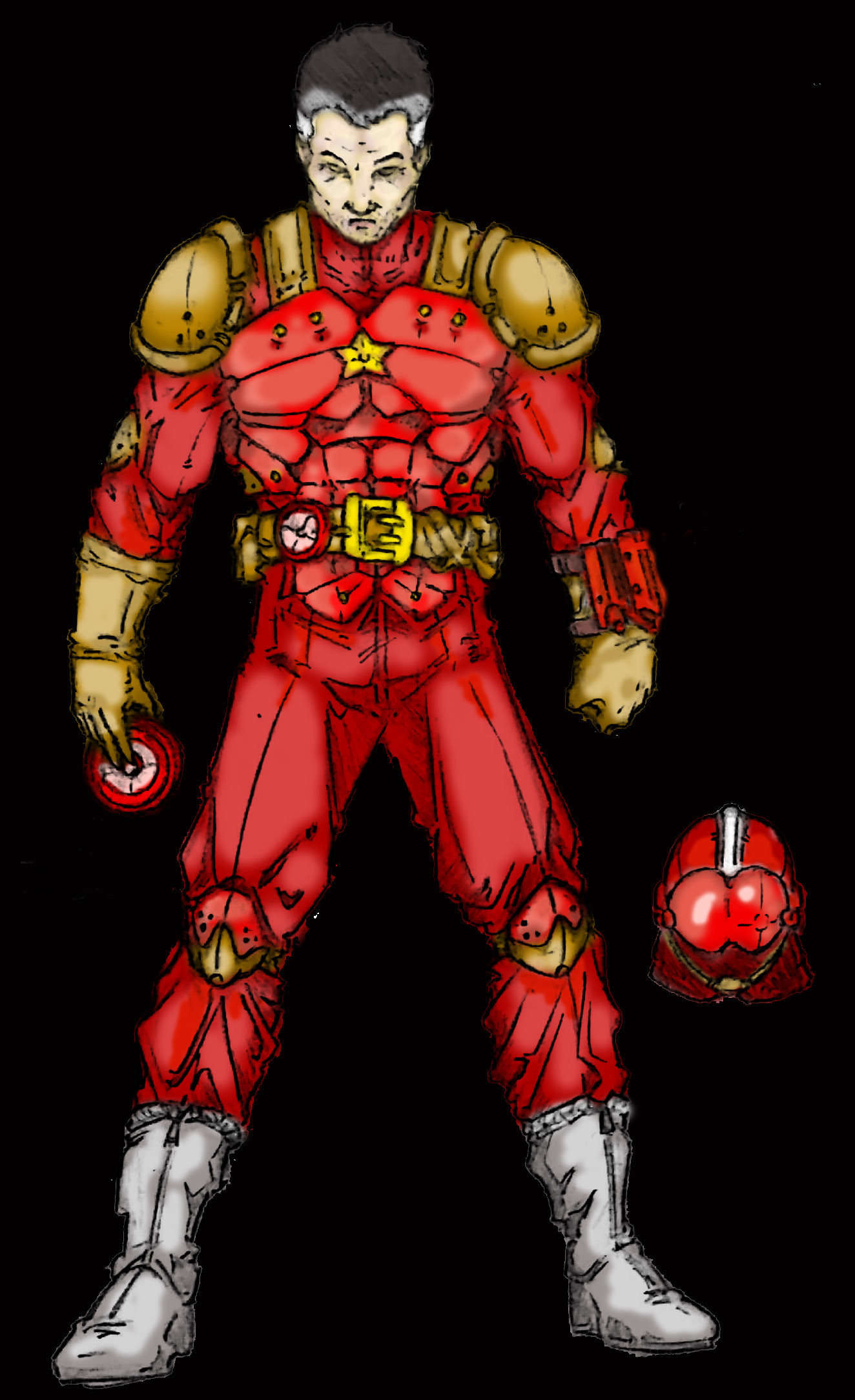 ArtStation - Red Guardian - Redux, Jose Gonzalez