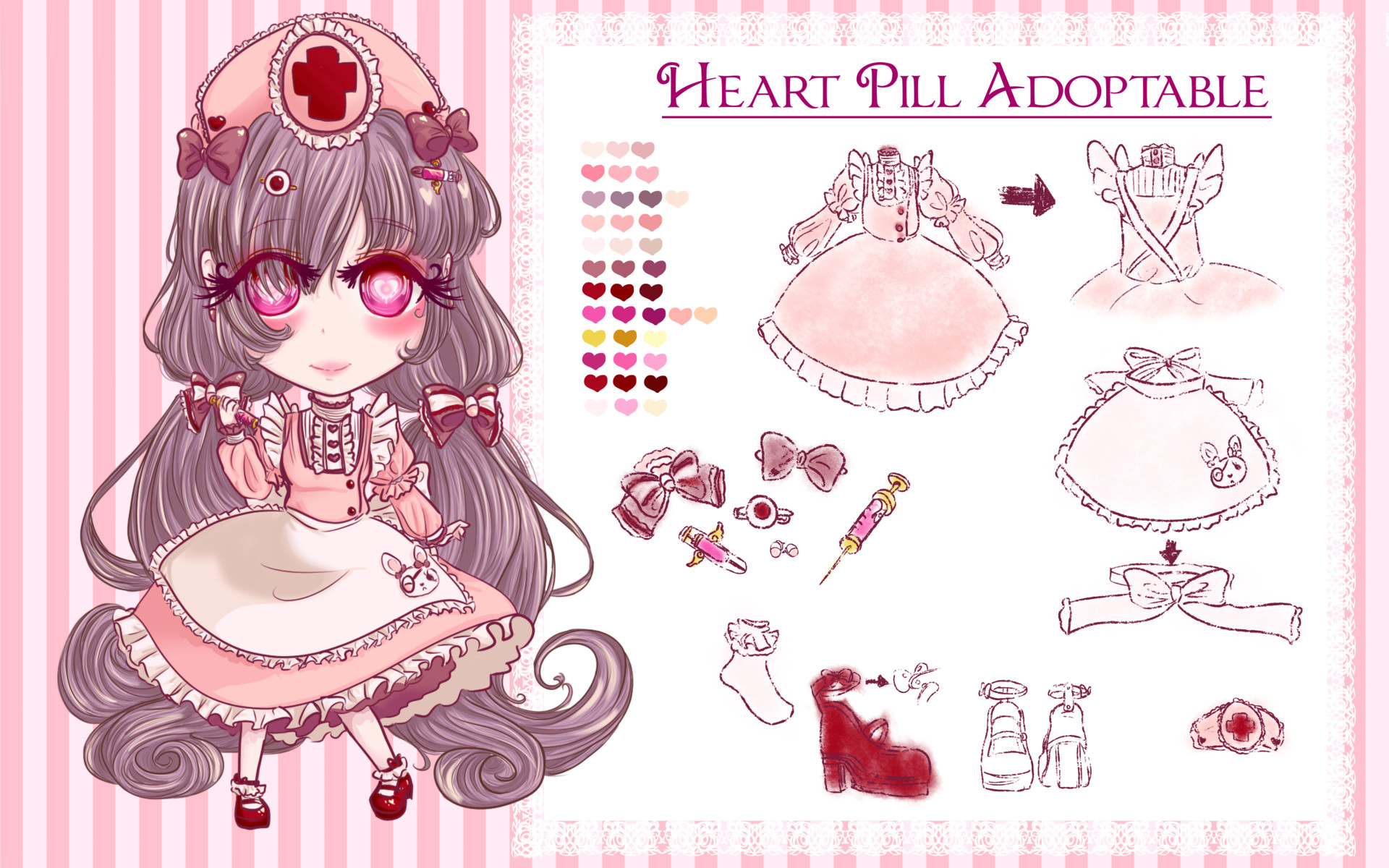 Kawaii best sale nurse outfit