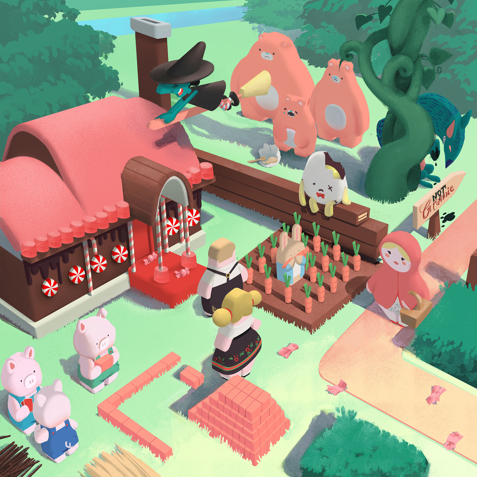 fairytale: character design 