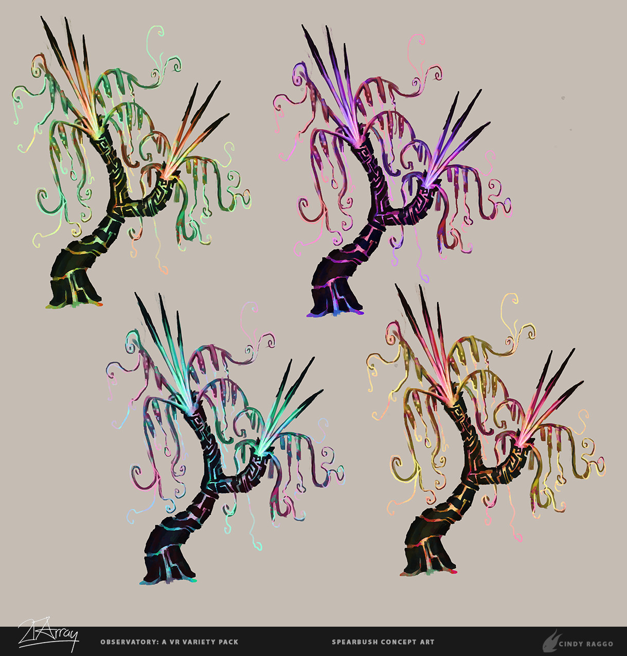 Spear bush concept art