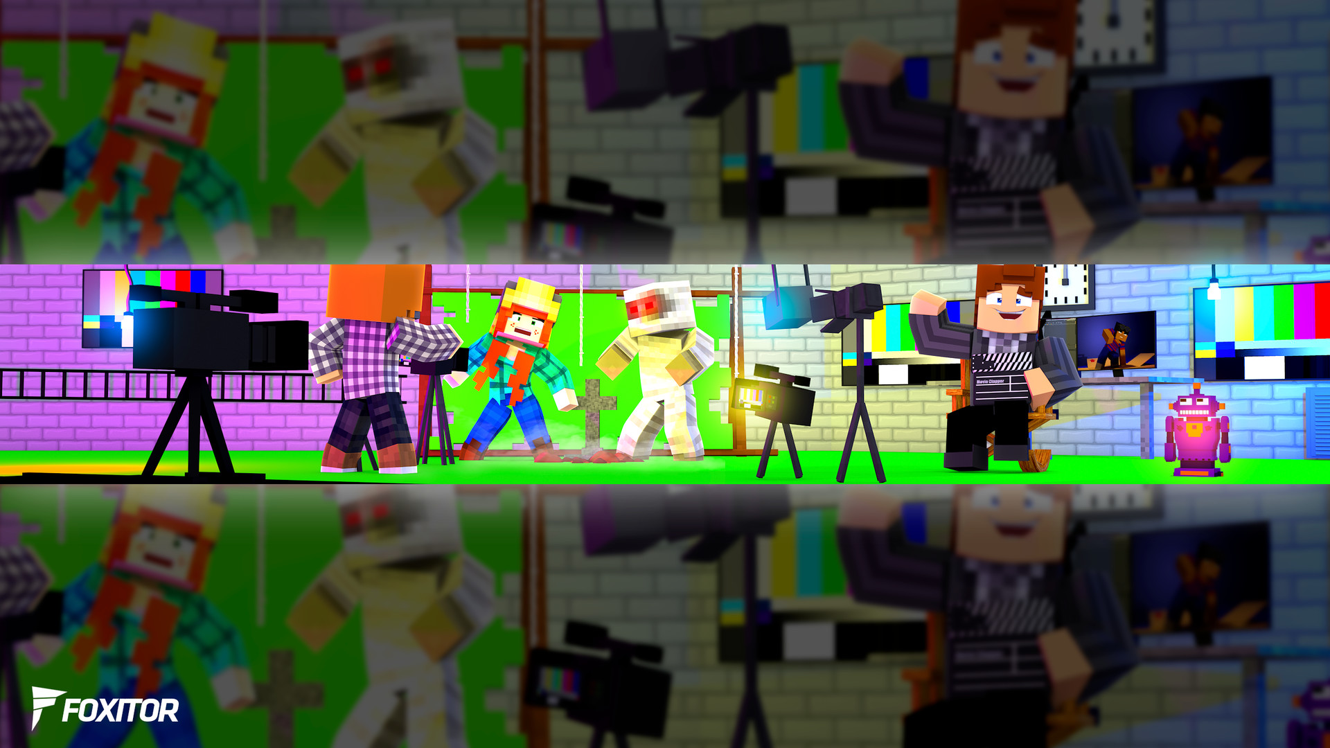 Artstation Banners Youtube Vitor Andrade - youtube banner if you want roblox character