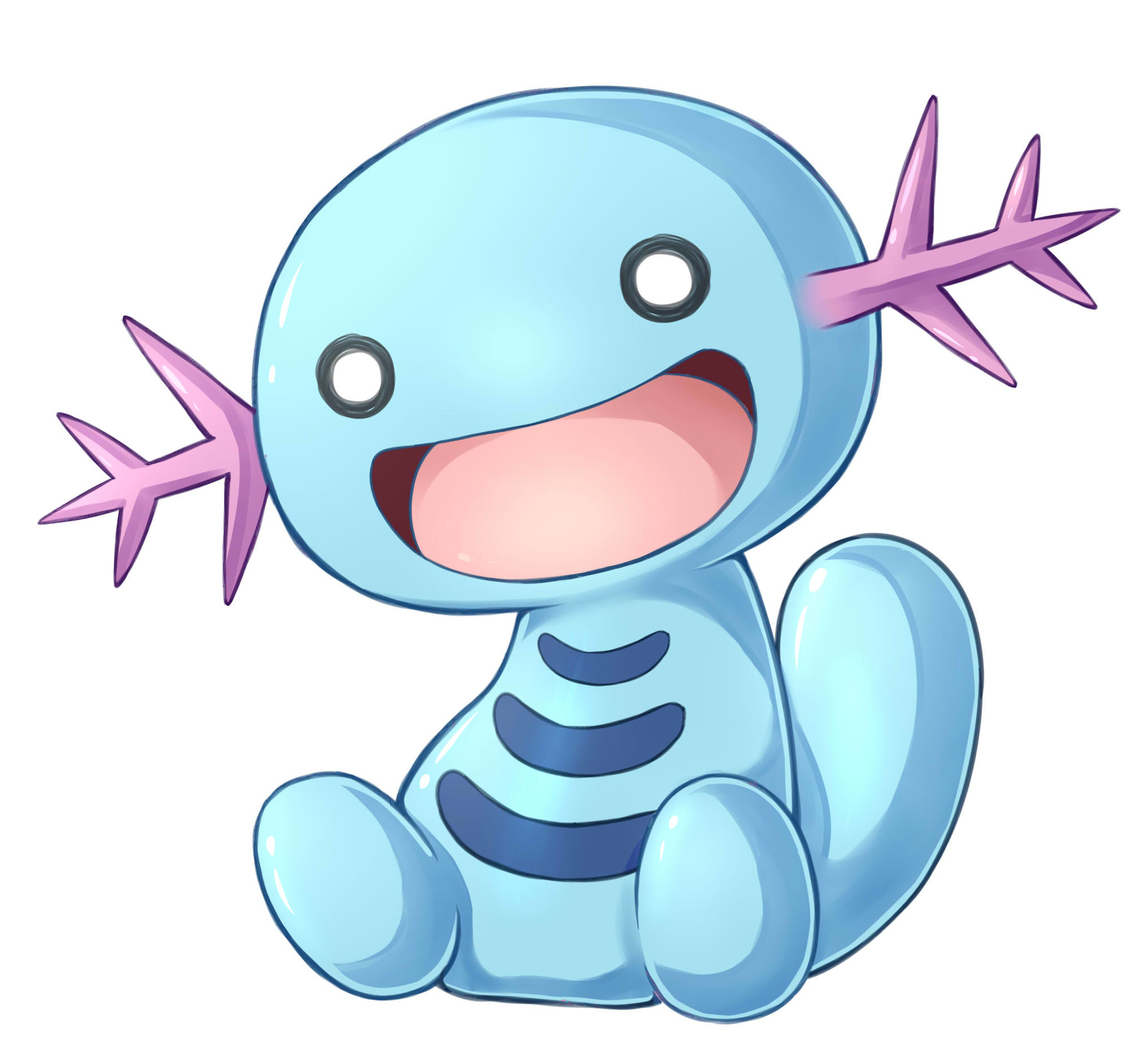 Artstation Wooper Pokemon Fanart Nekowy Naruya