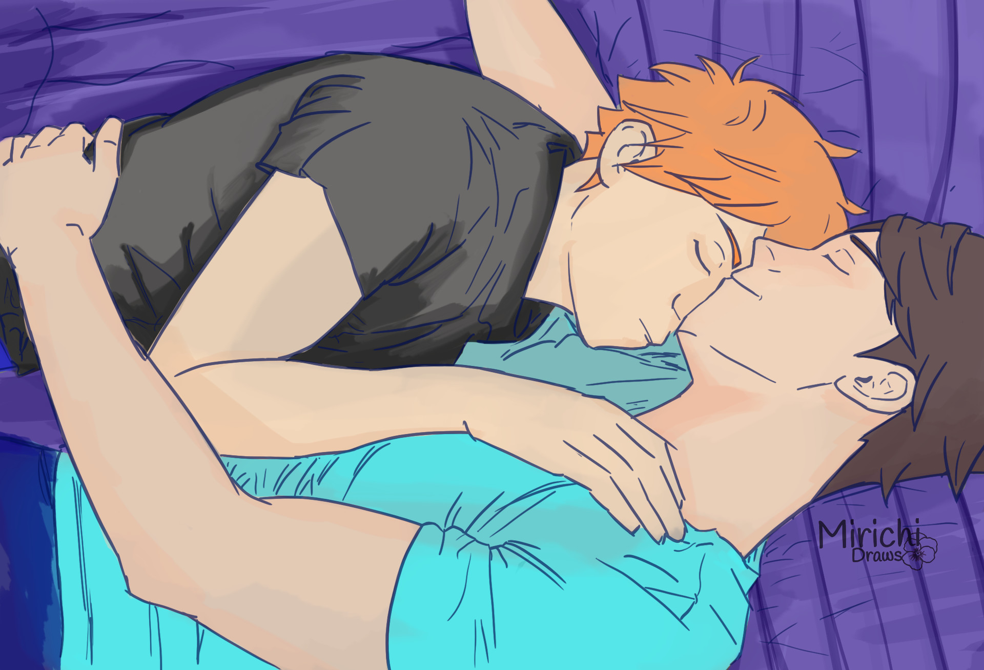 Artstation Oikawa And Hinata Haikyuu Miri Chi