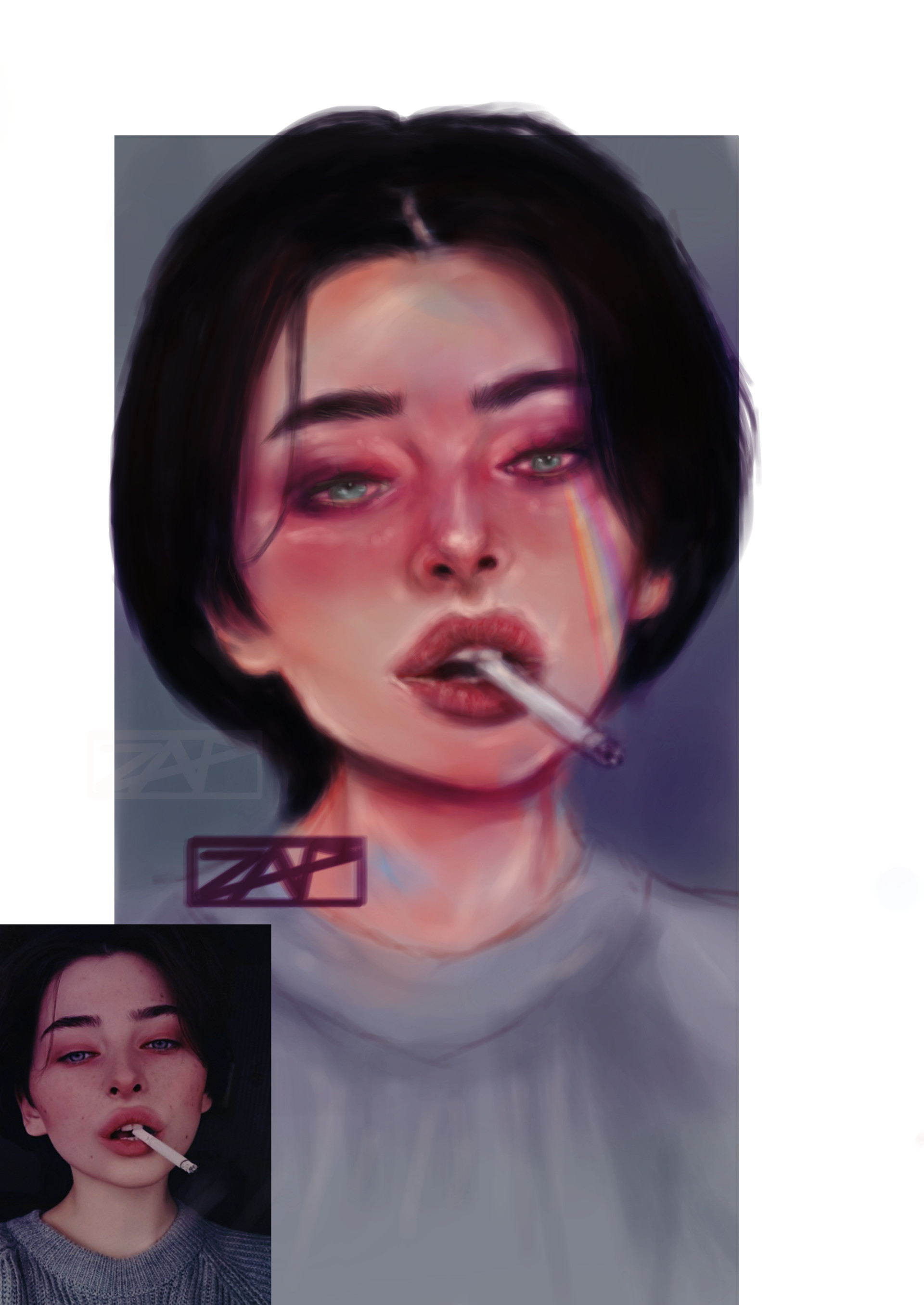 Aeren Portrait Painting 2