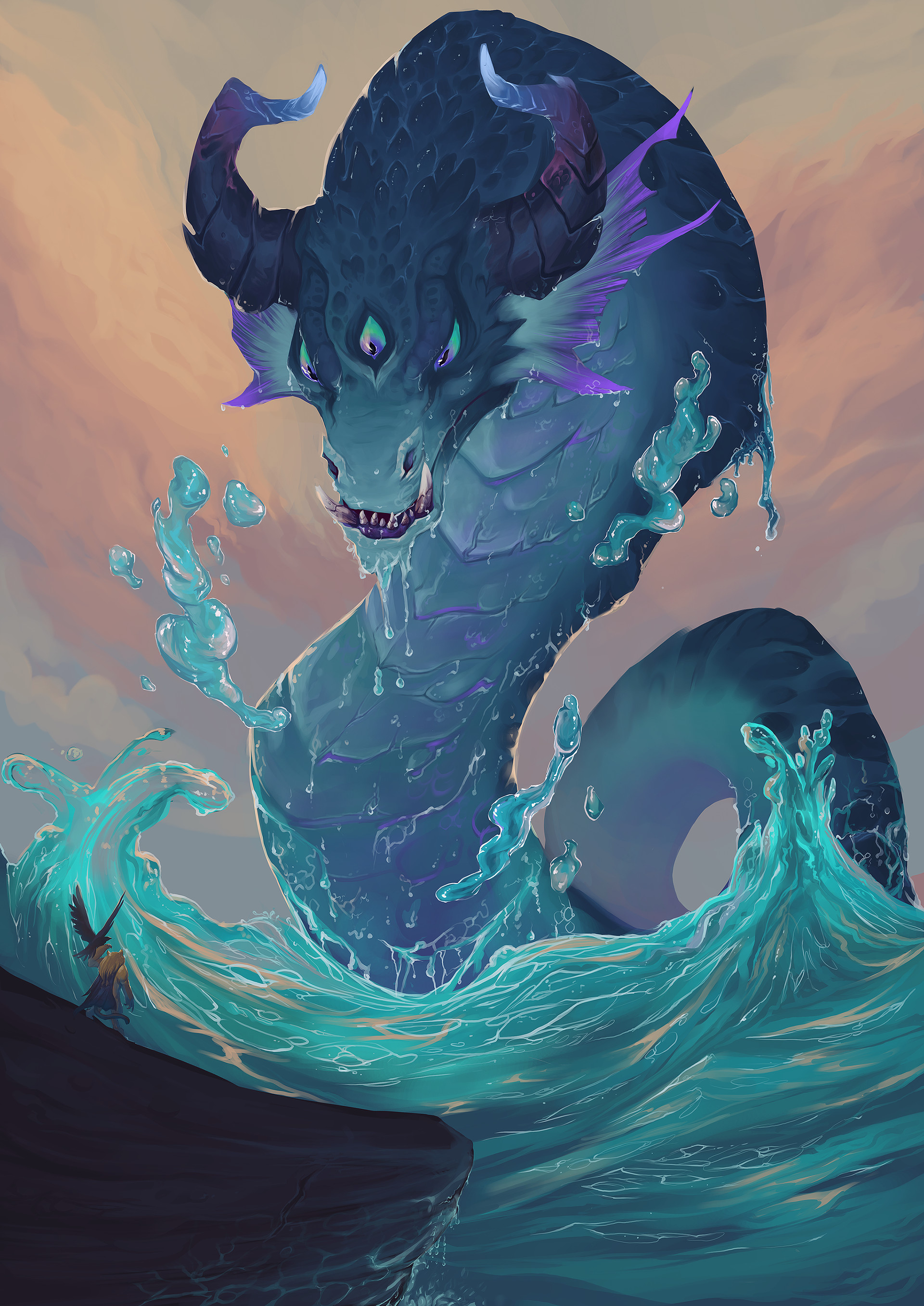 ArtStation Water God, Vann