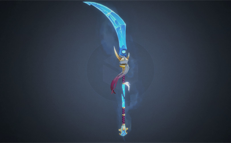 ArtStation - Broken Dao of the Artic - Stylized weapon