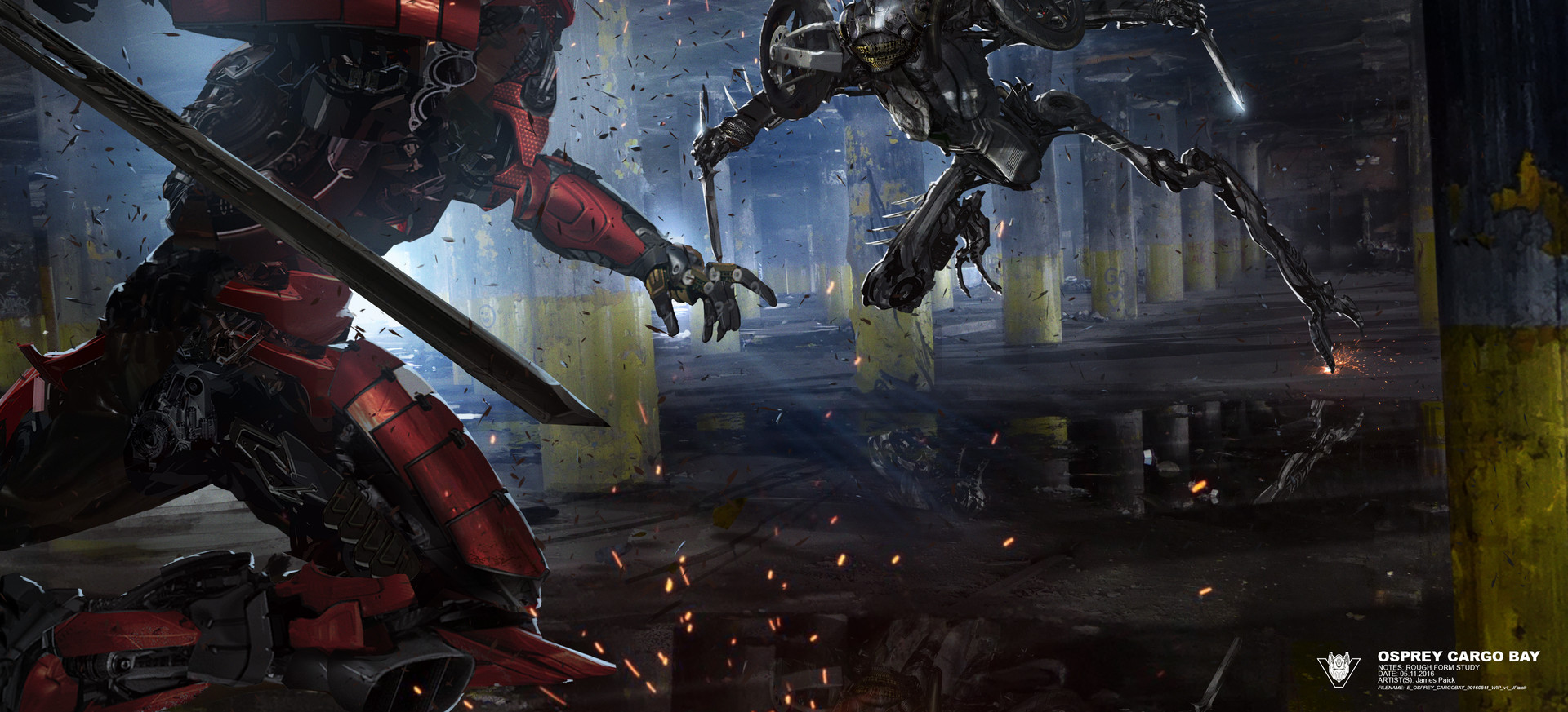 James Paick Transformers 5 Concept Art