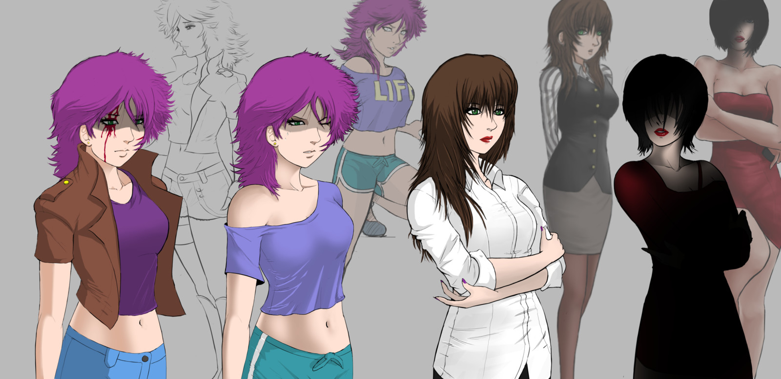 Portraits #1 (Florien, Marien, ???)