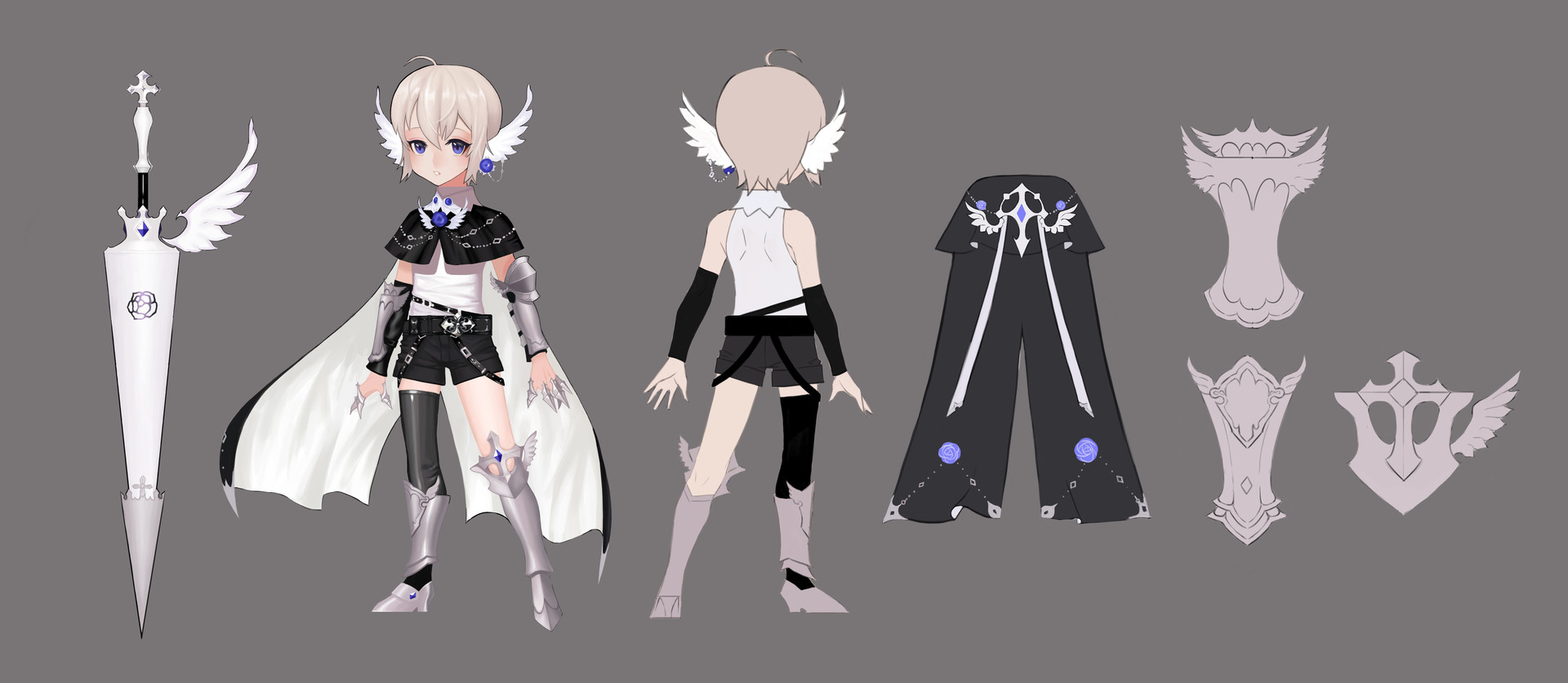 ArtStation - Character concept sheet