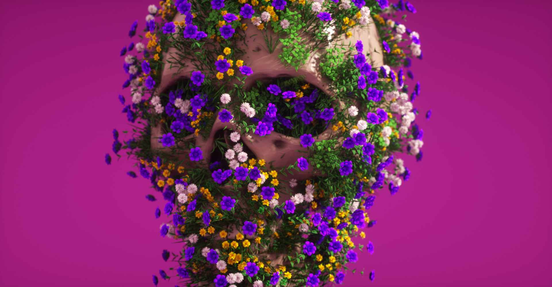 ArtStation - Flower Head