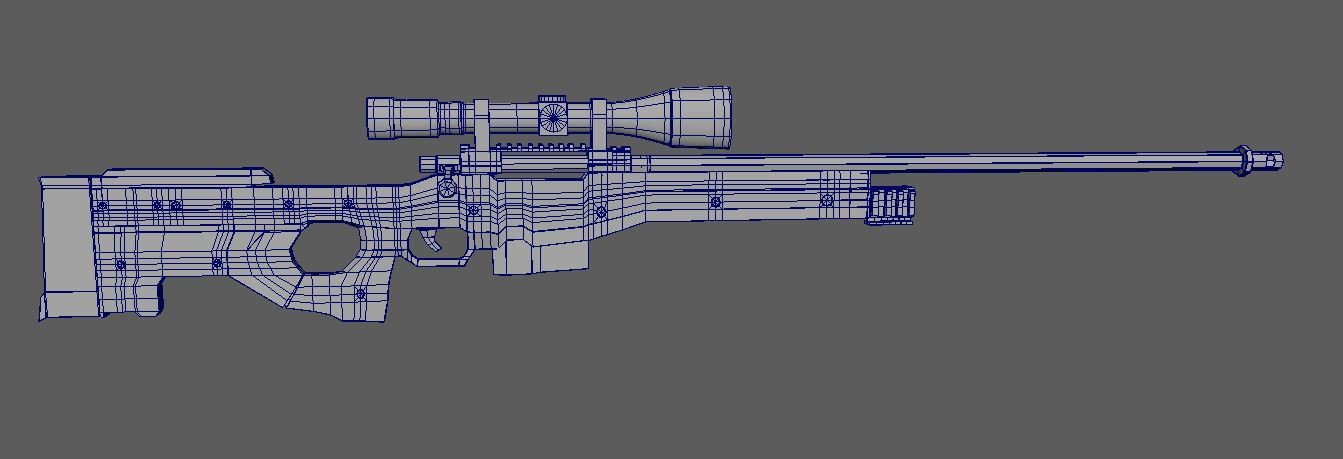 Awm из стандофф 2 чертеж