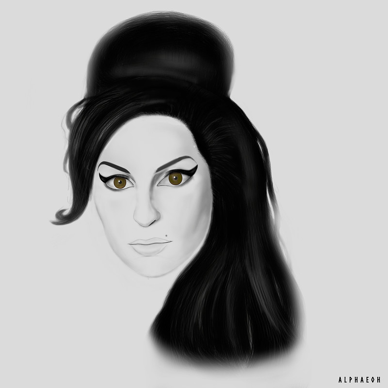 Amy Winehouse Portrait