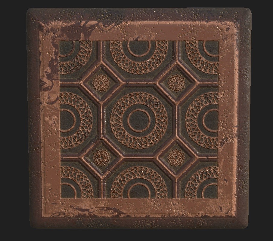ArtStation - Ceiling Tile Texture