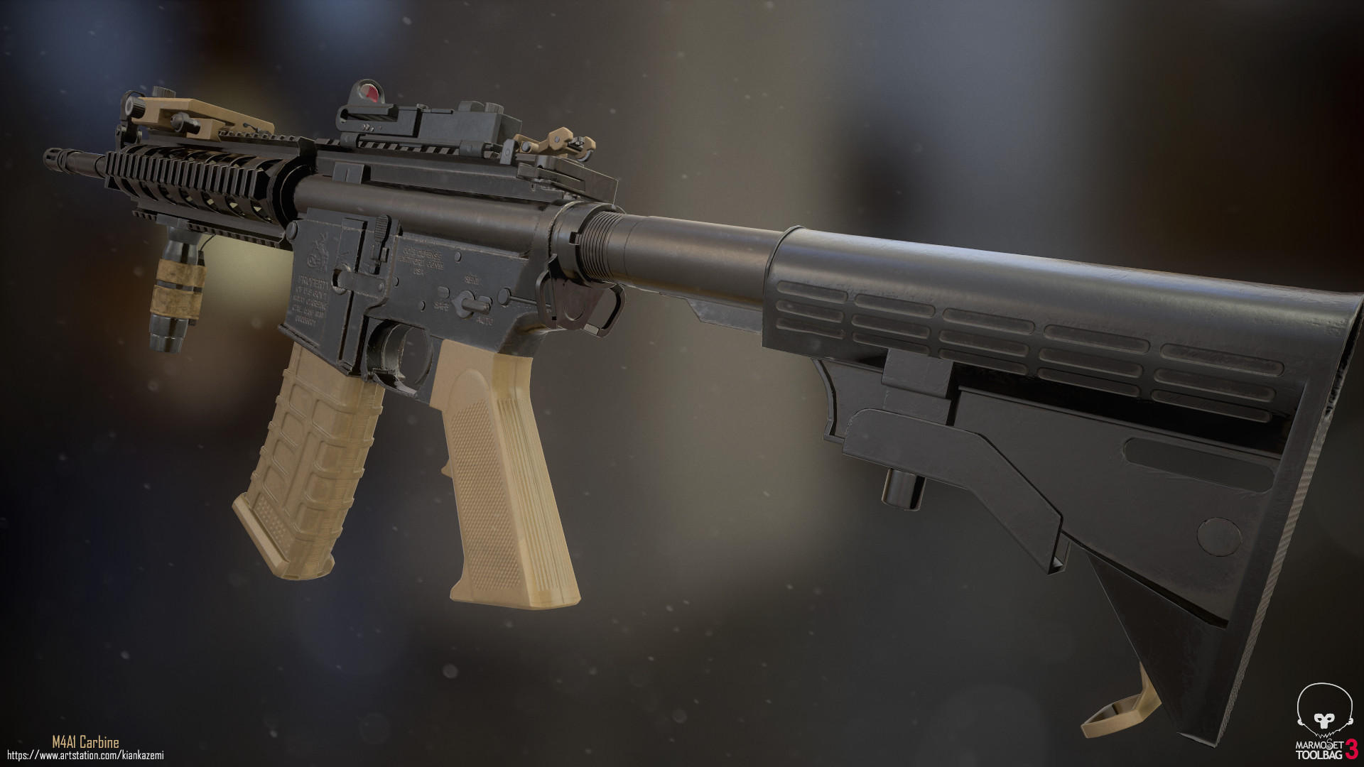 ArtStation - M4A1 Carbine