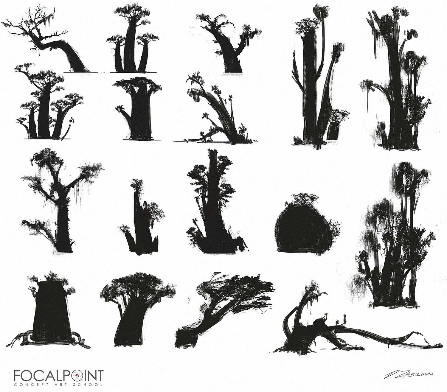 Artstation Focal Point School Live Demos Darek Zabrocki