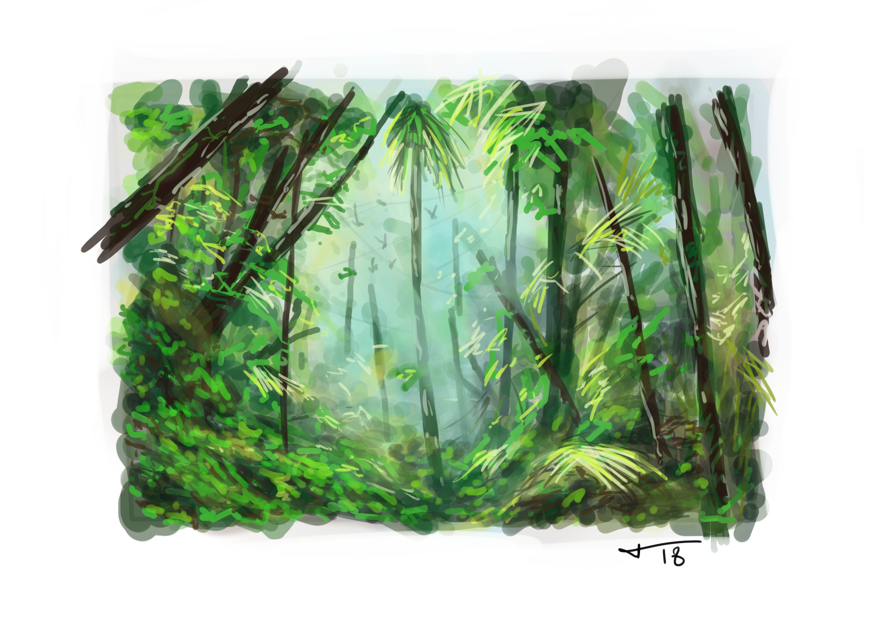 Artstation - Jungle Mist