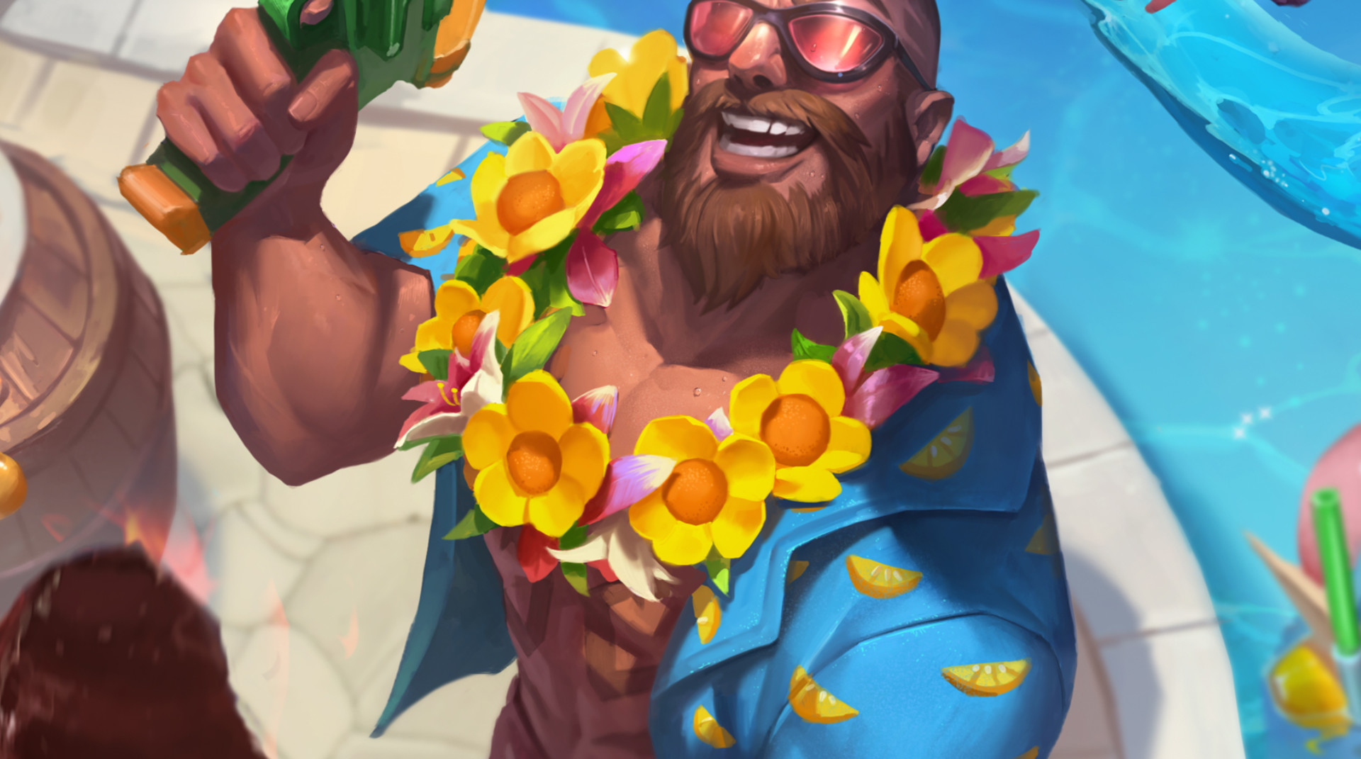 images Pool Party Sett Splash Art Edit pool party 2018 splash art bo chen