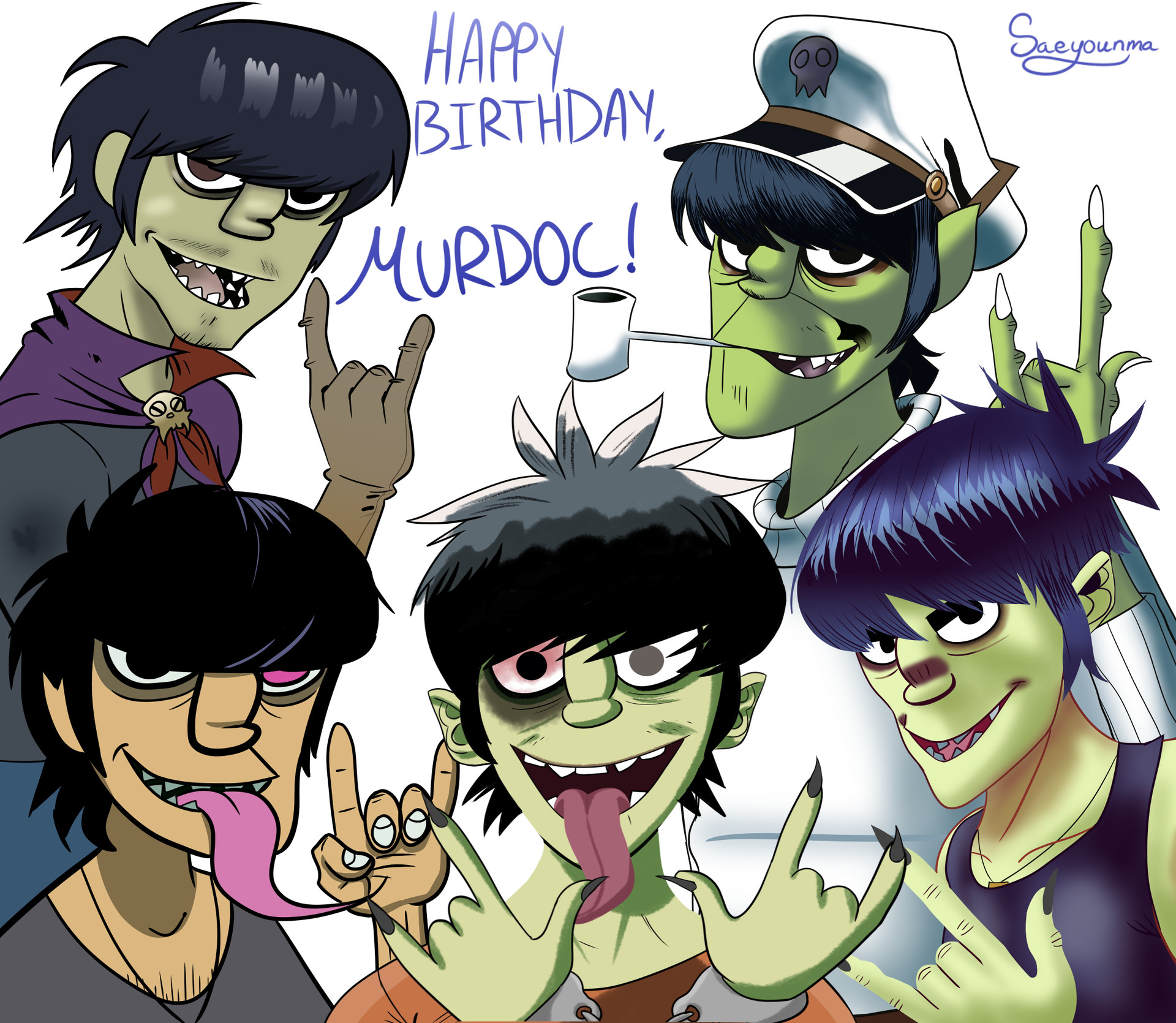 Murdoc Niccals Phase 4 Artstation Murdoc Niccals Throughout The Phases Salma El Amrani artstation murdoc niccals throughout
