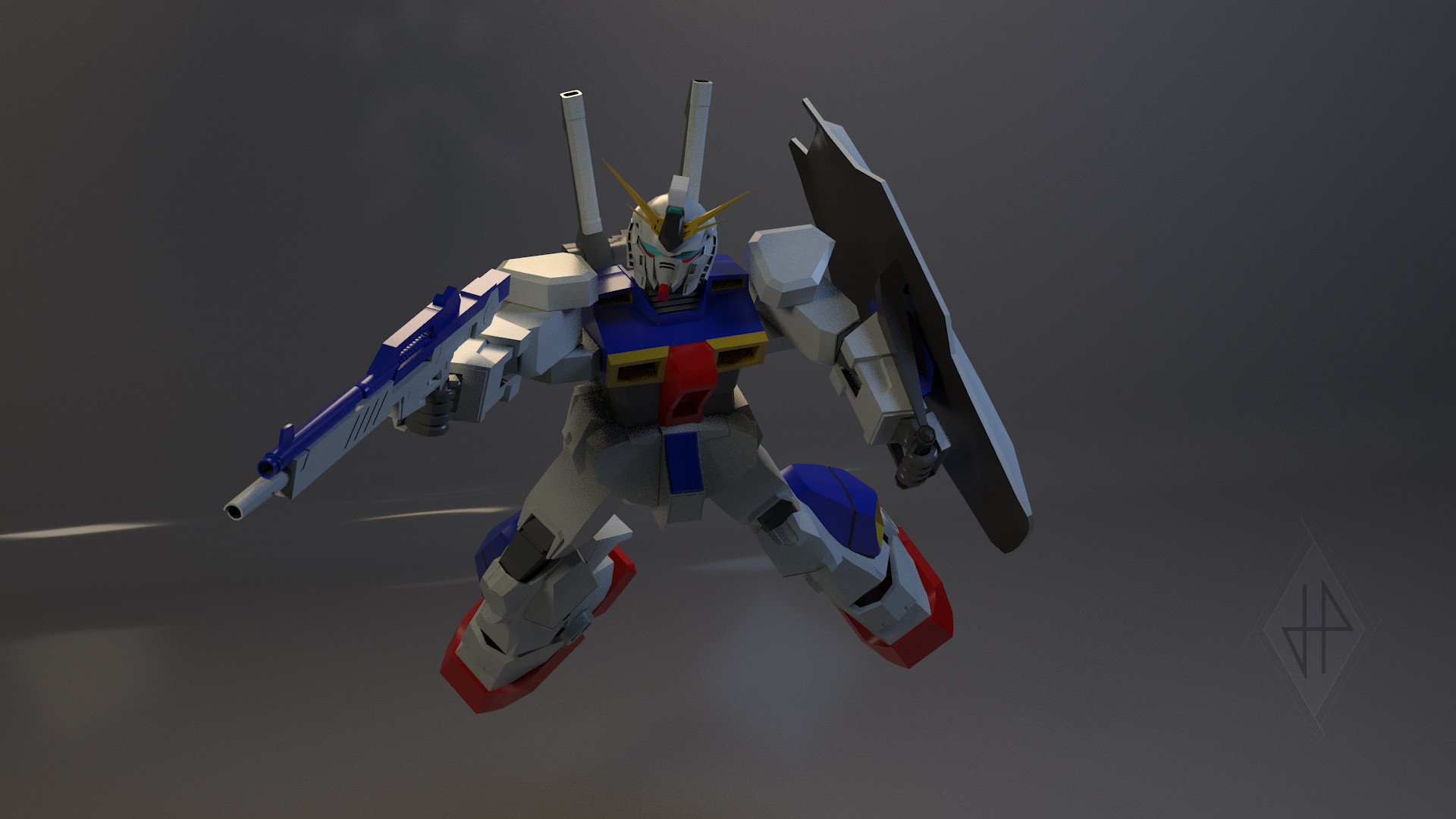 Artstation Gundam An 01 Tristan