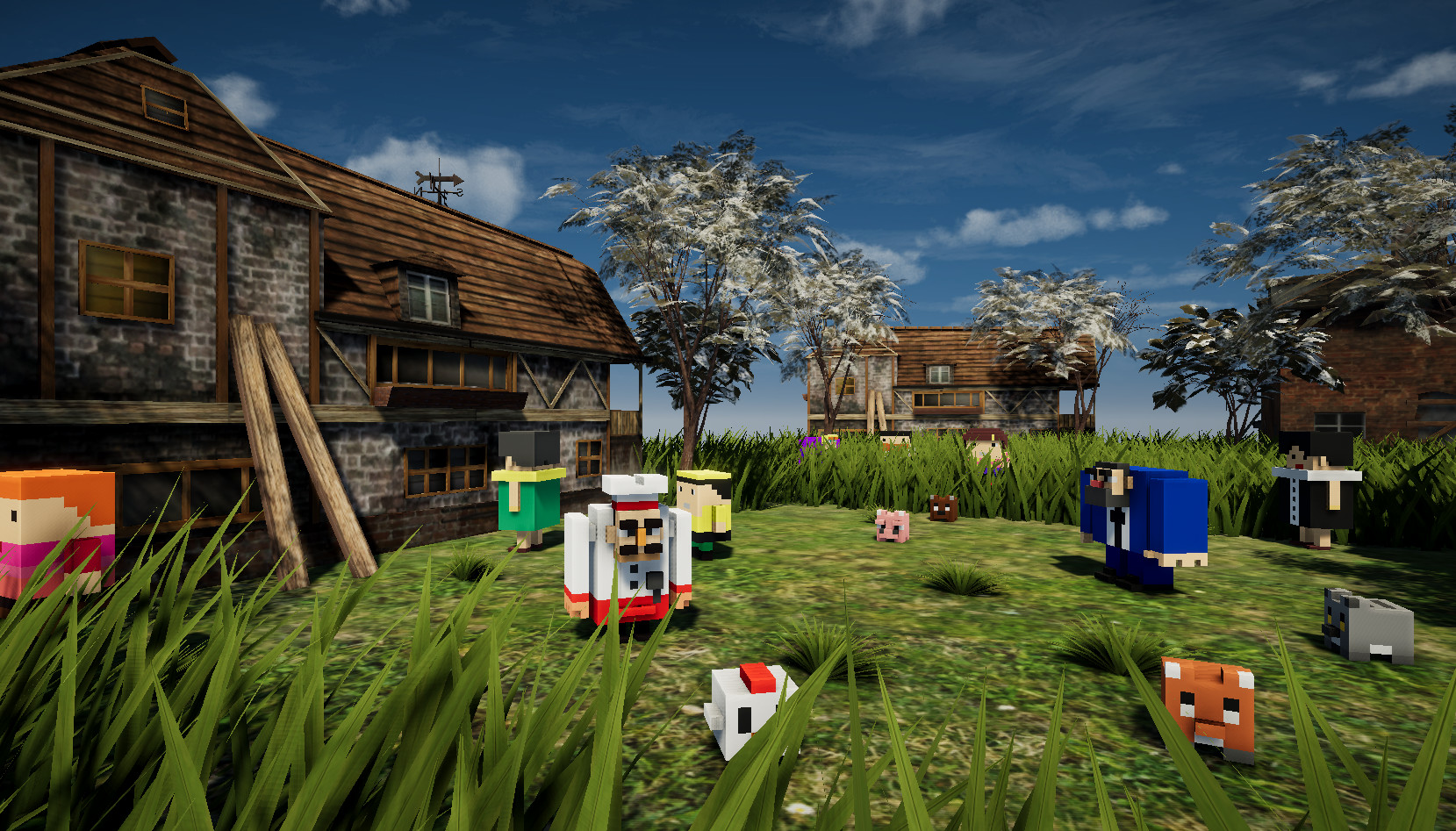 ArtStation - high graphics Voxel Game Project, Joo MinGil