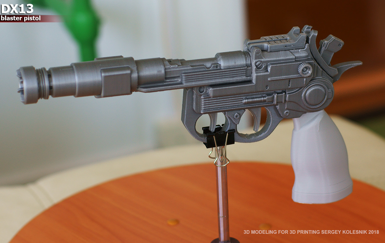 Sergey Kolesnik Dx13 Blaster Pistol