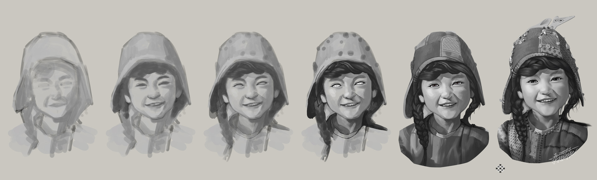 Artstation 头像练习 Du Dongdong