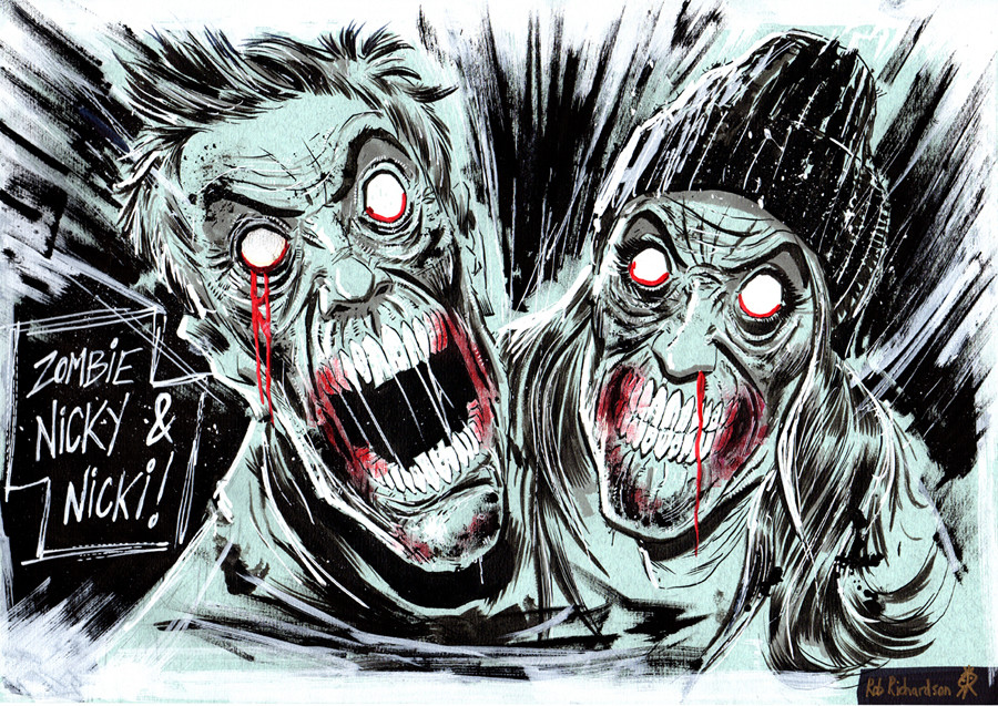Artstation Horror Designs Rob Richardson