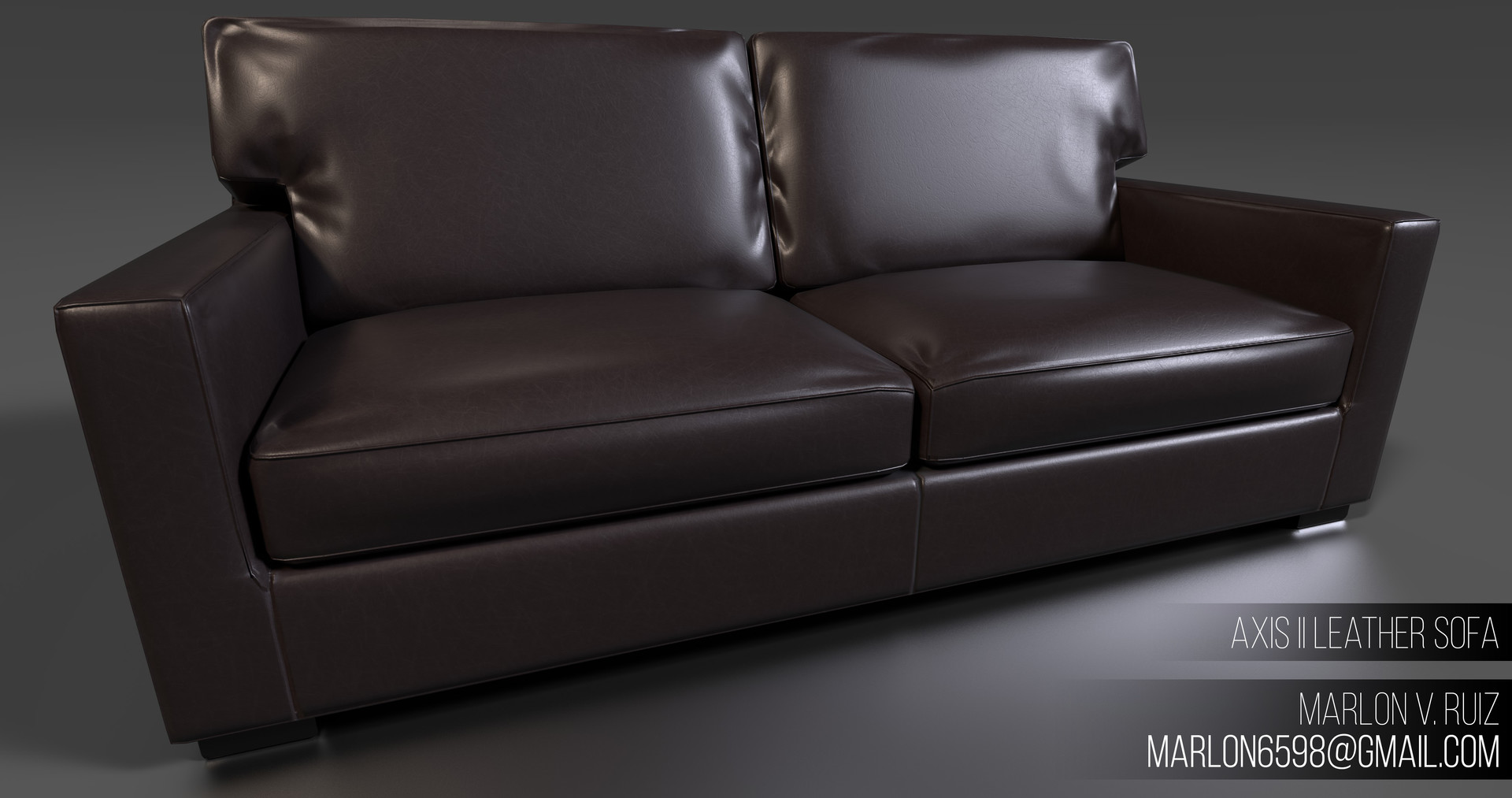 Artstation Axis Ii Leather Apartment Sofa Marlon Ruiz Artstation Axis Ii Leather Apartment Sofa Marlon Ruiz