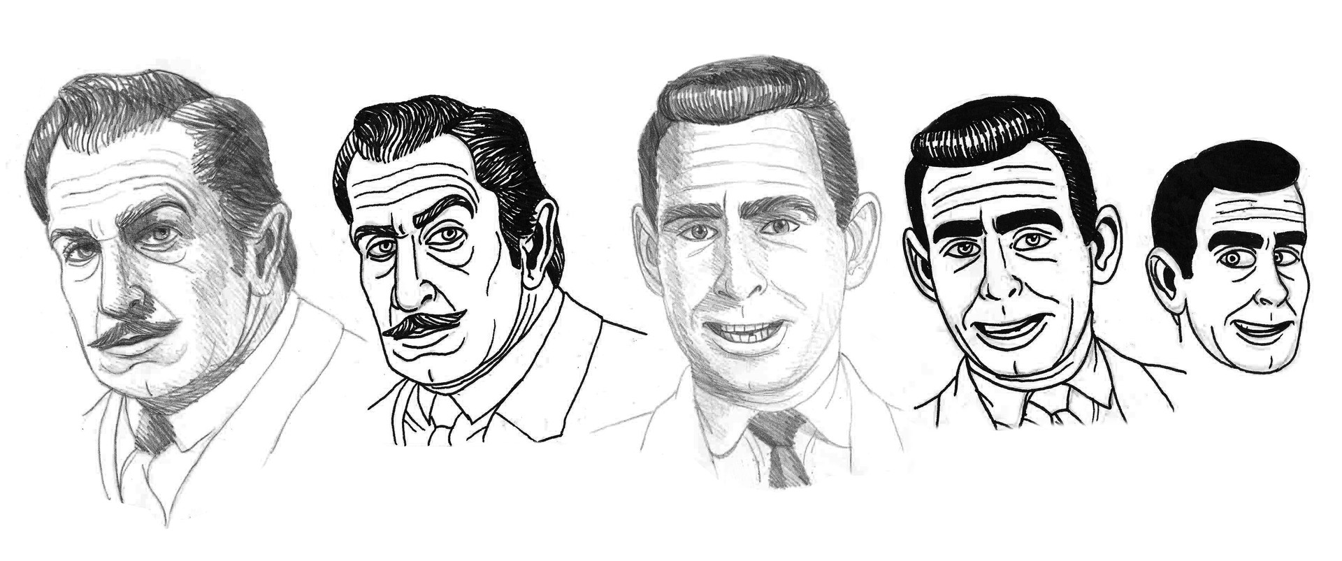 ArtStation Vincent Price and Rod Serling