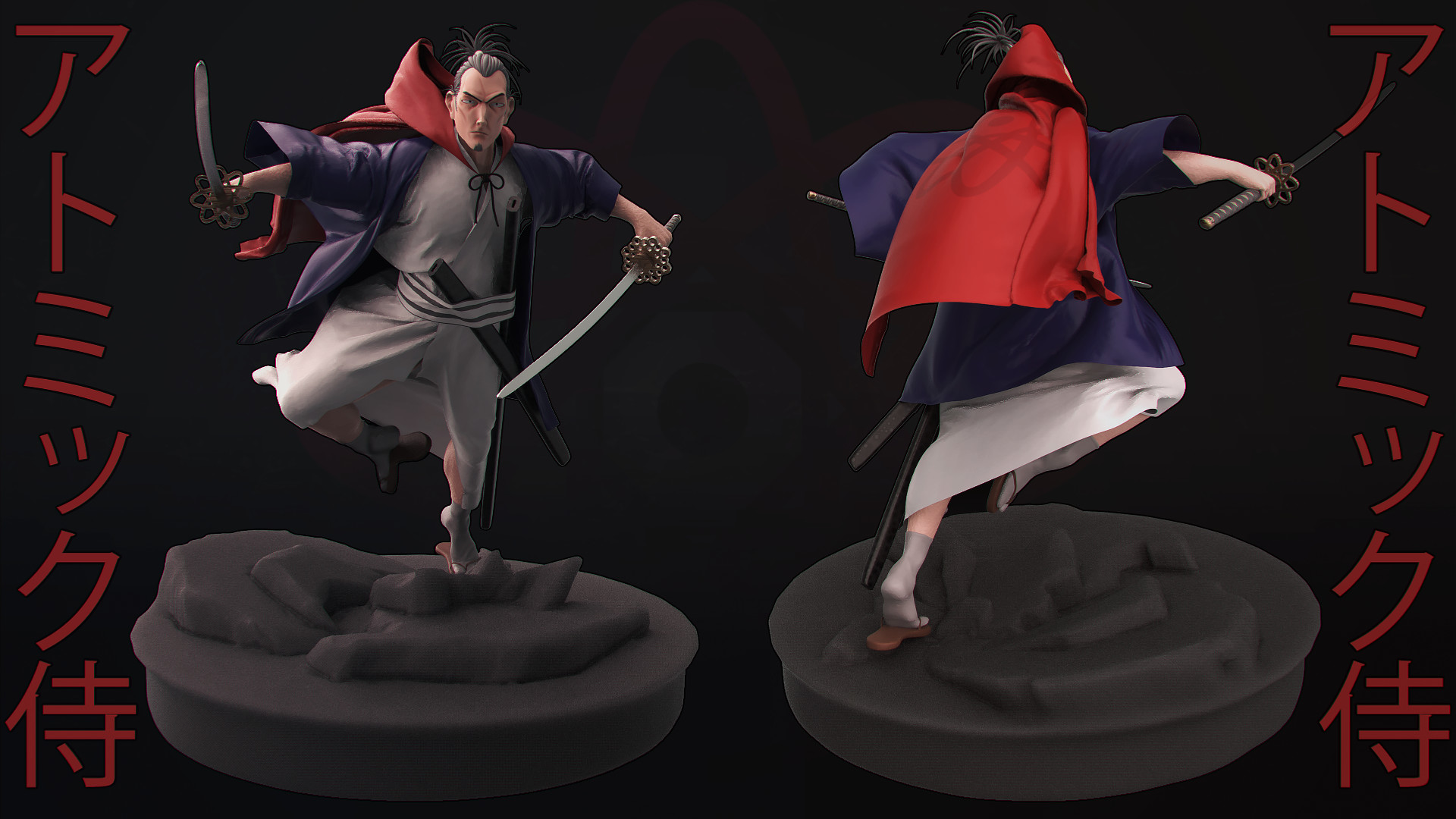 Artstation Atomic Samurai アトミック侍 2 Alex Ivanov