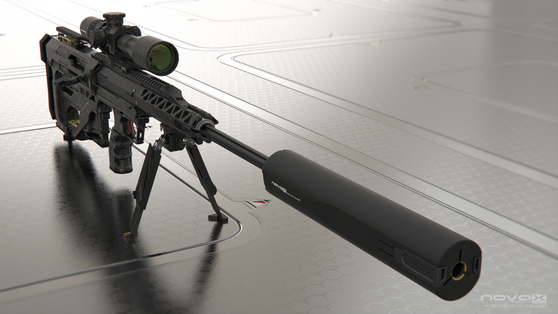 Modular .50 Cal Sniper Rifle – BrickTactical