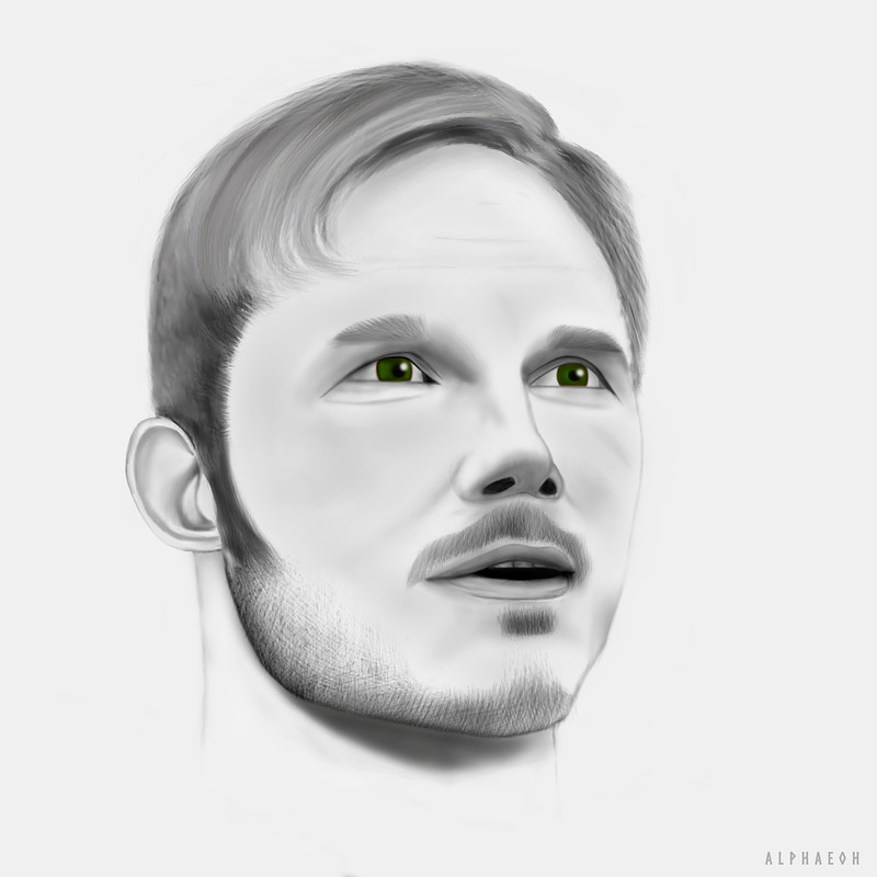 Chris Pratt Portrait