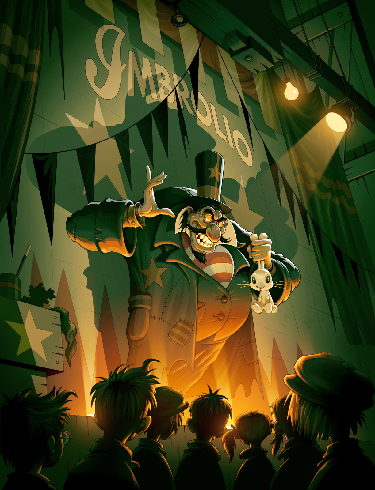 Escape from Hat book illustration