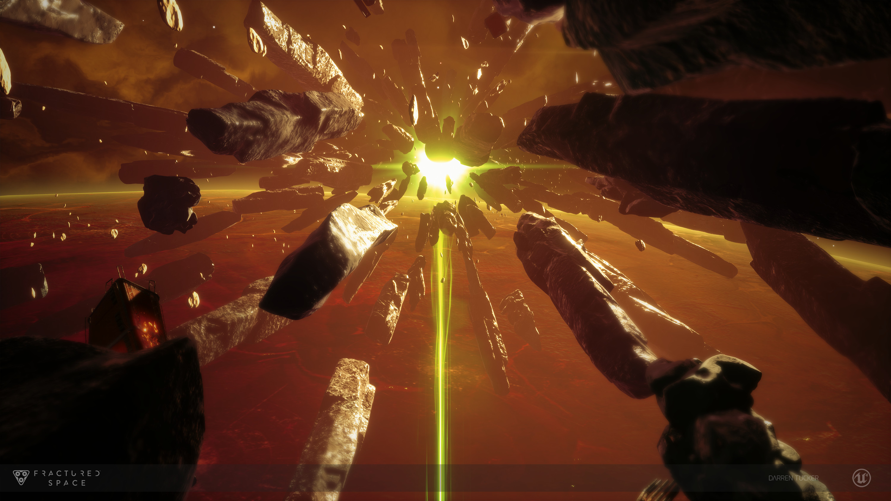 Central Particle Beam VFX by ECG Artist Matthew Tindle
