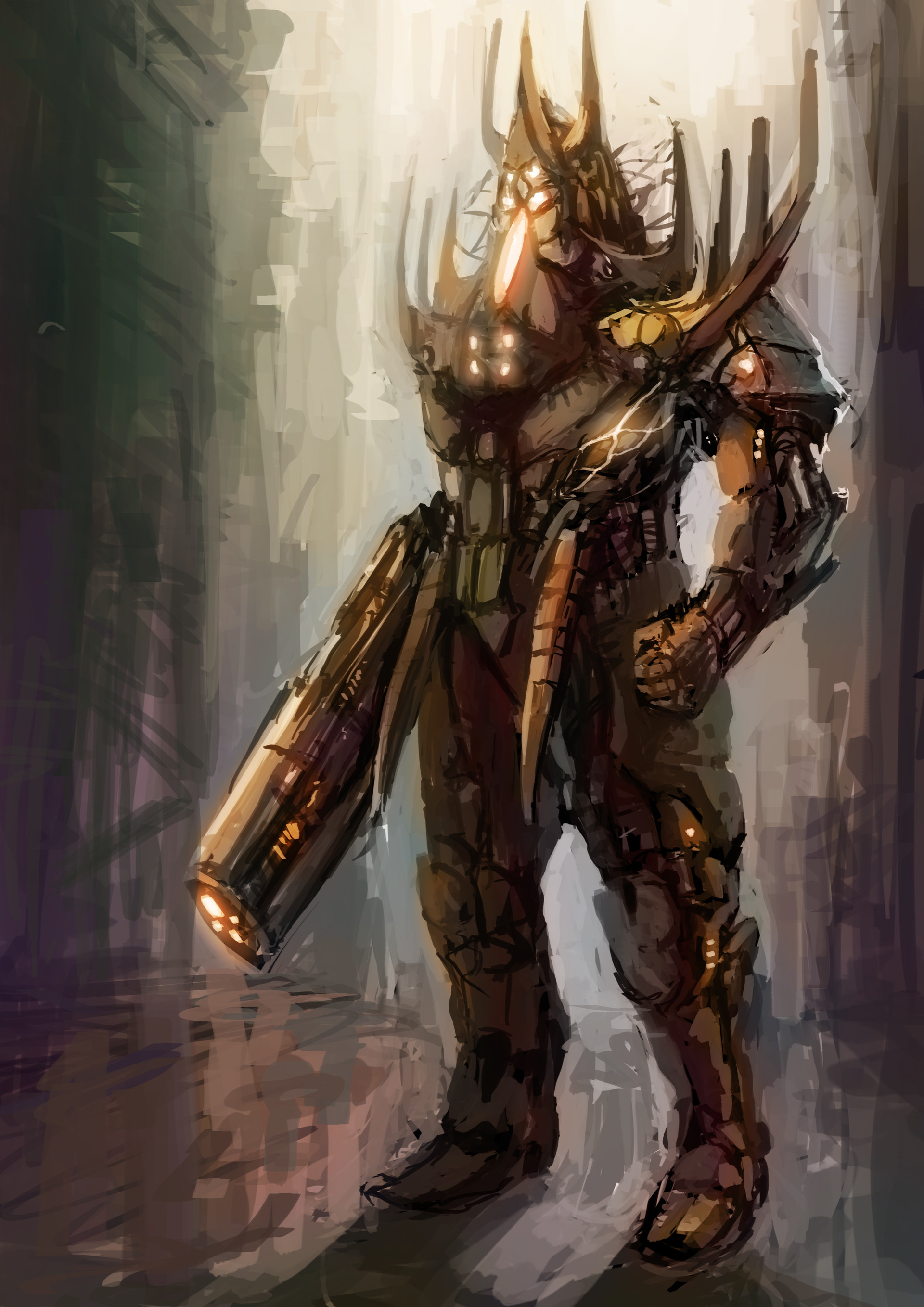 Milan Stefanovic Quick Character Concept Art Sketches