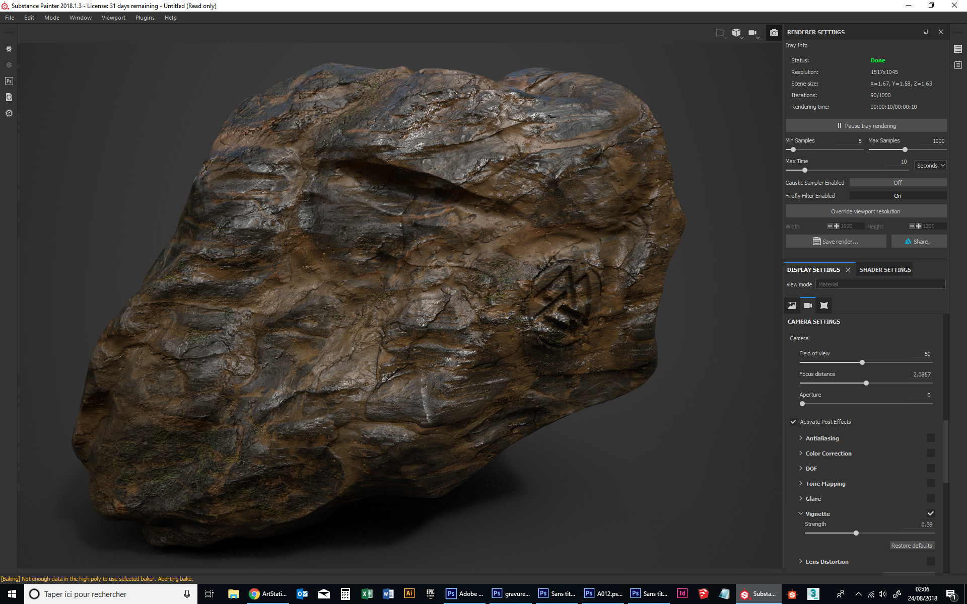 Substance painter не сохраняет проект